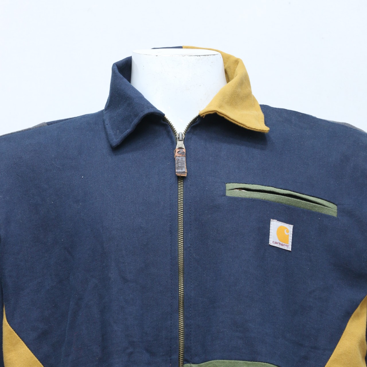 CR-156 Reworked Style Men's Carhartt Patchwork Jackets