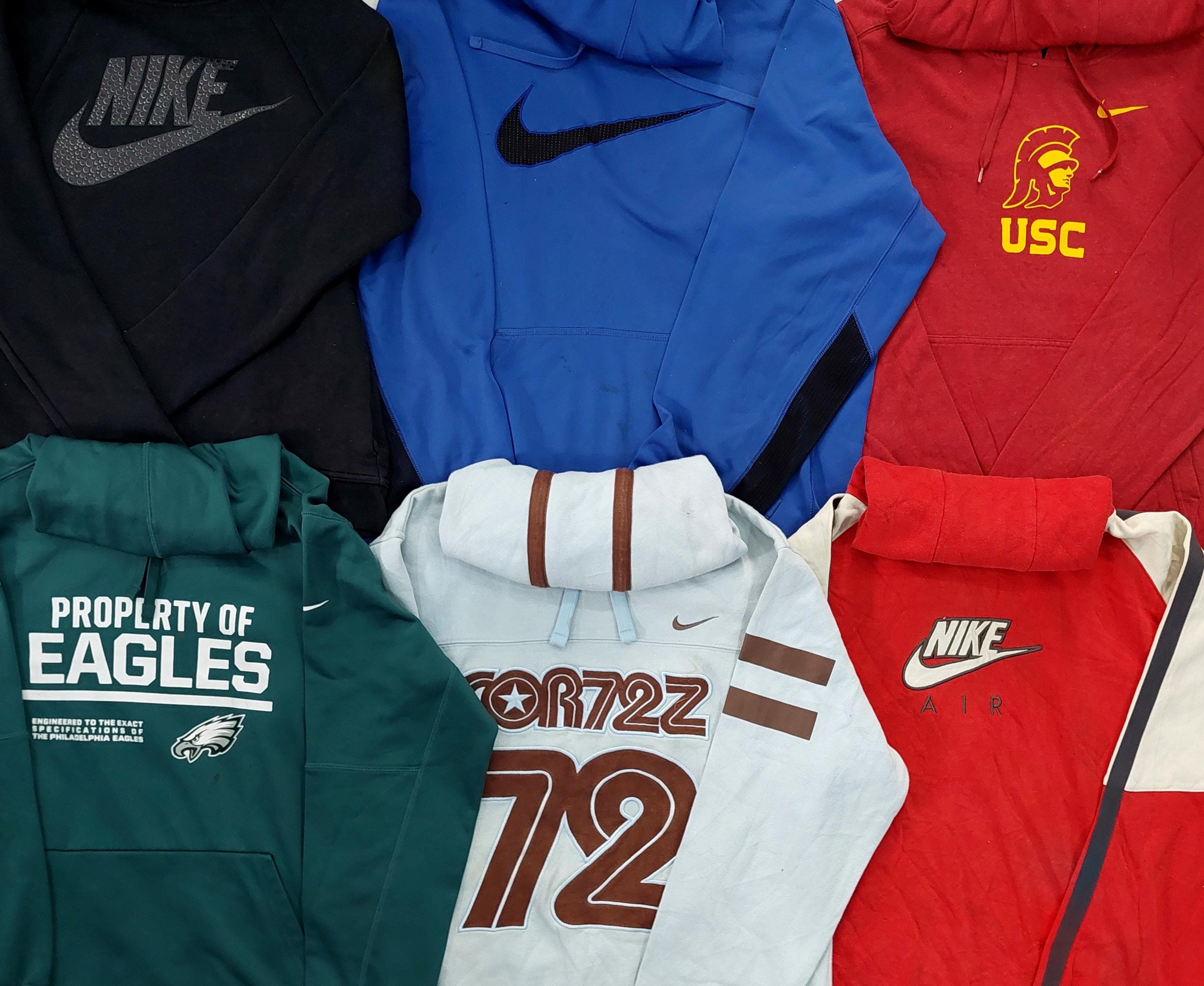 Branded Nike Hoodies & Sweatshirts - 15 Pieces