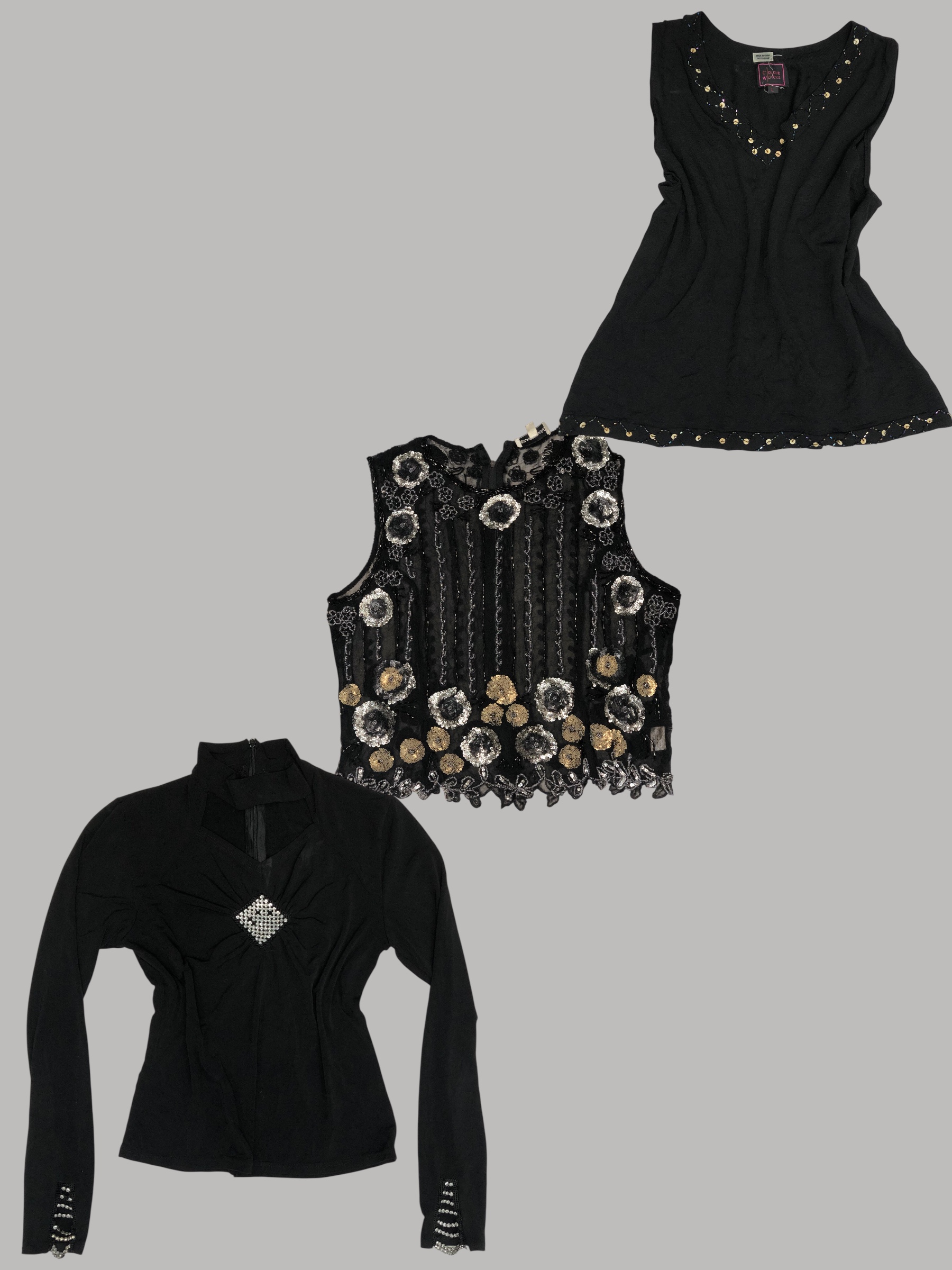 „Glam & Glitter“ x Y2K Tops S-1159