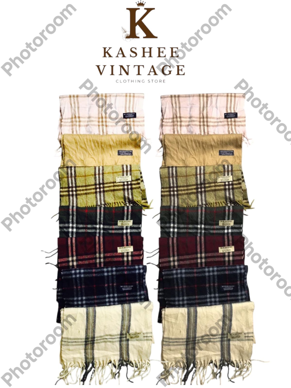 Écharpes Burberry mélange de couleurs