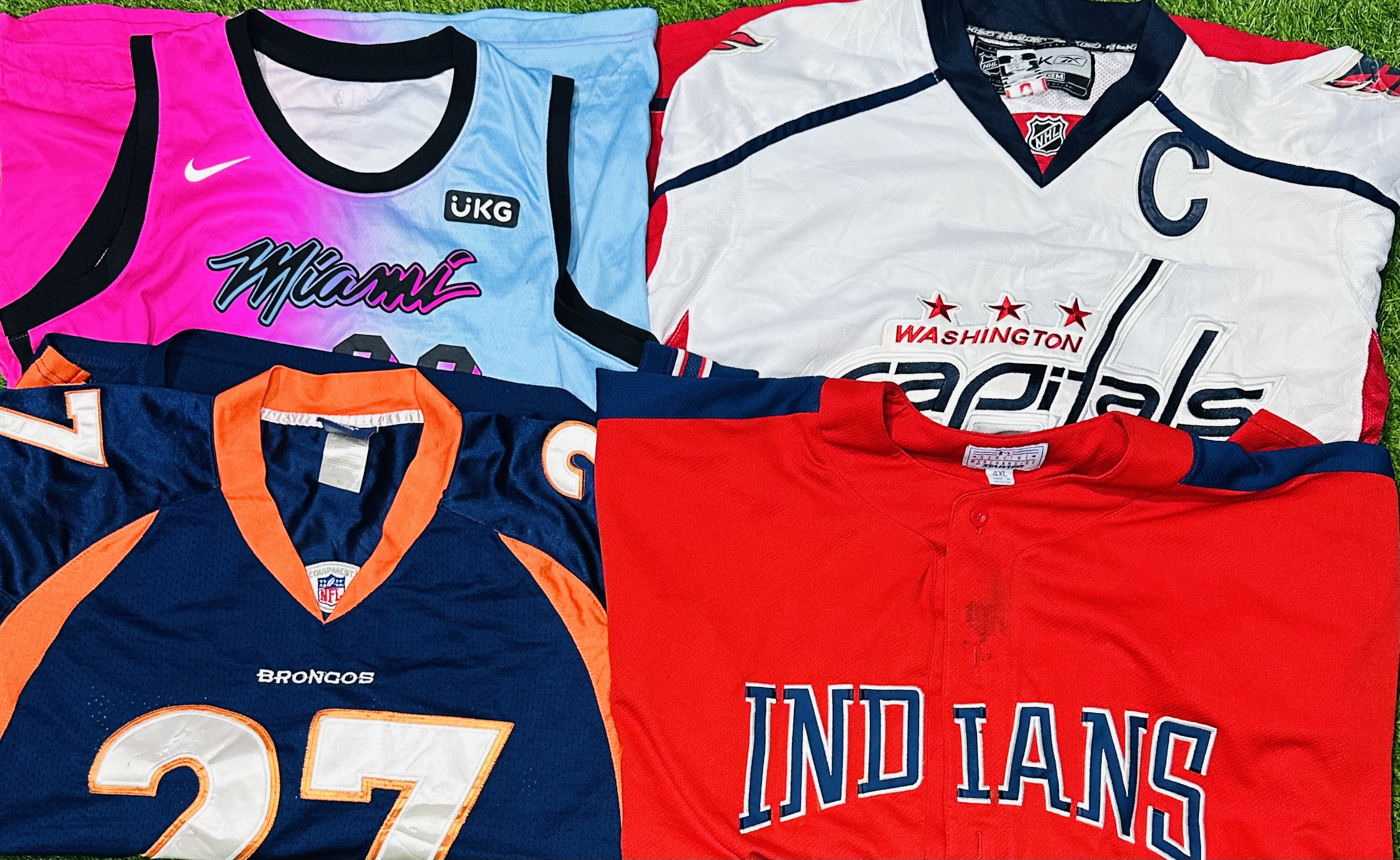 Nfl nhl nba basketball sports jerseys 20 piece