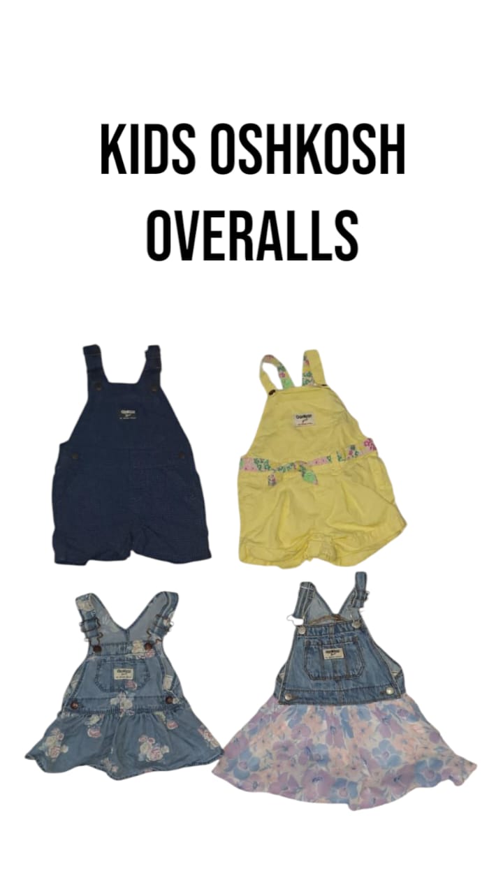 Kids oshkosh overalls