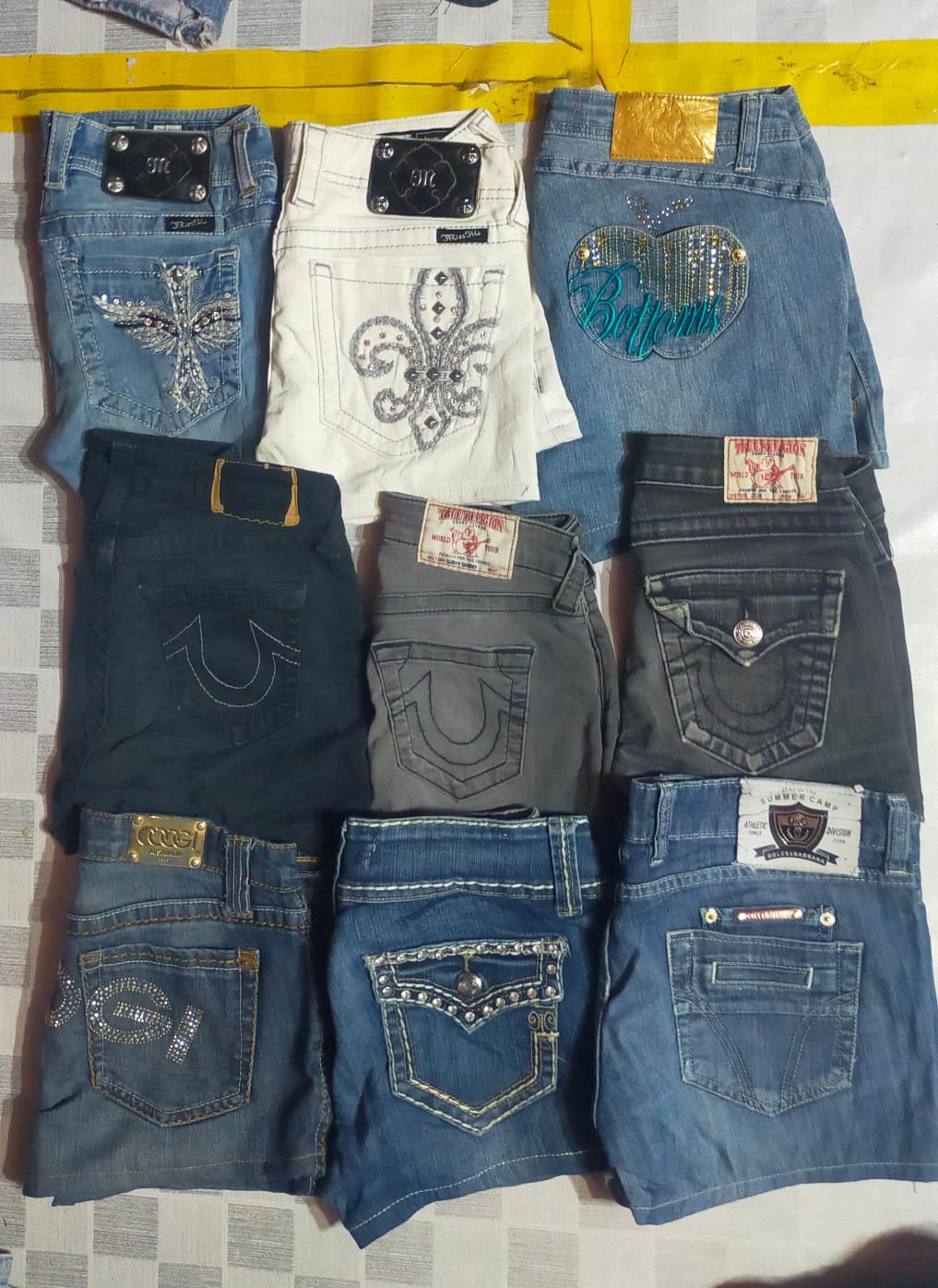 MISS ME  AND OTHER MIX BRANDS MINI SHORTS (ID 1156)