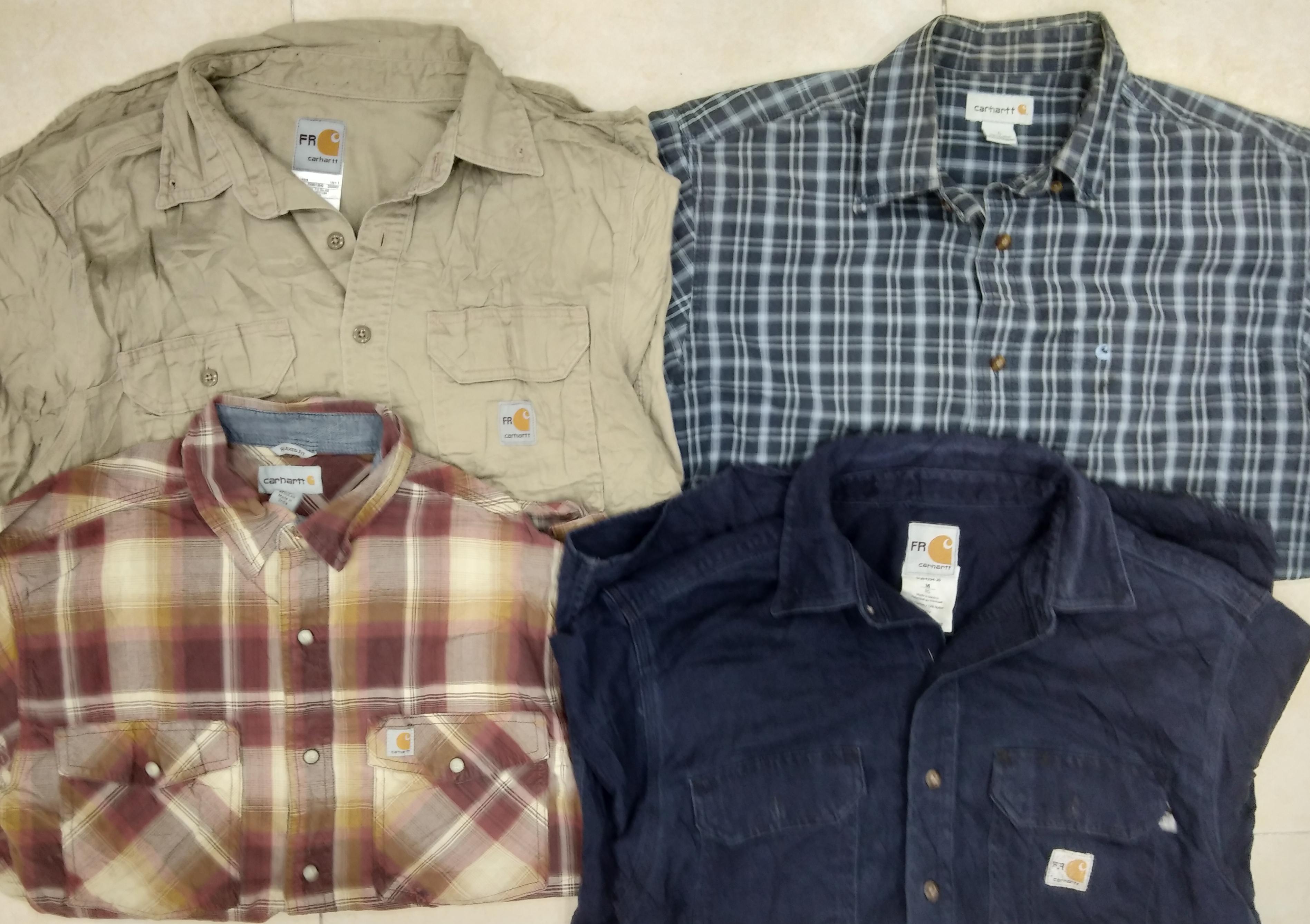CZ0178 Carhartt Herren Hemden - 19 Stück