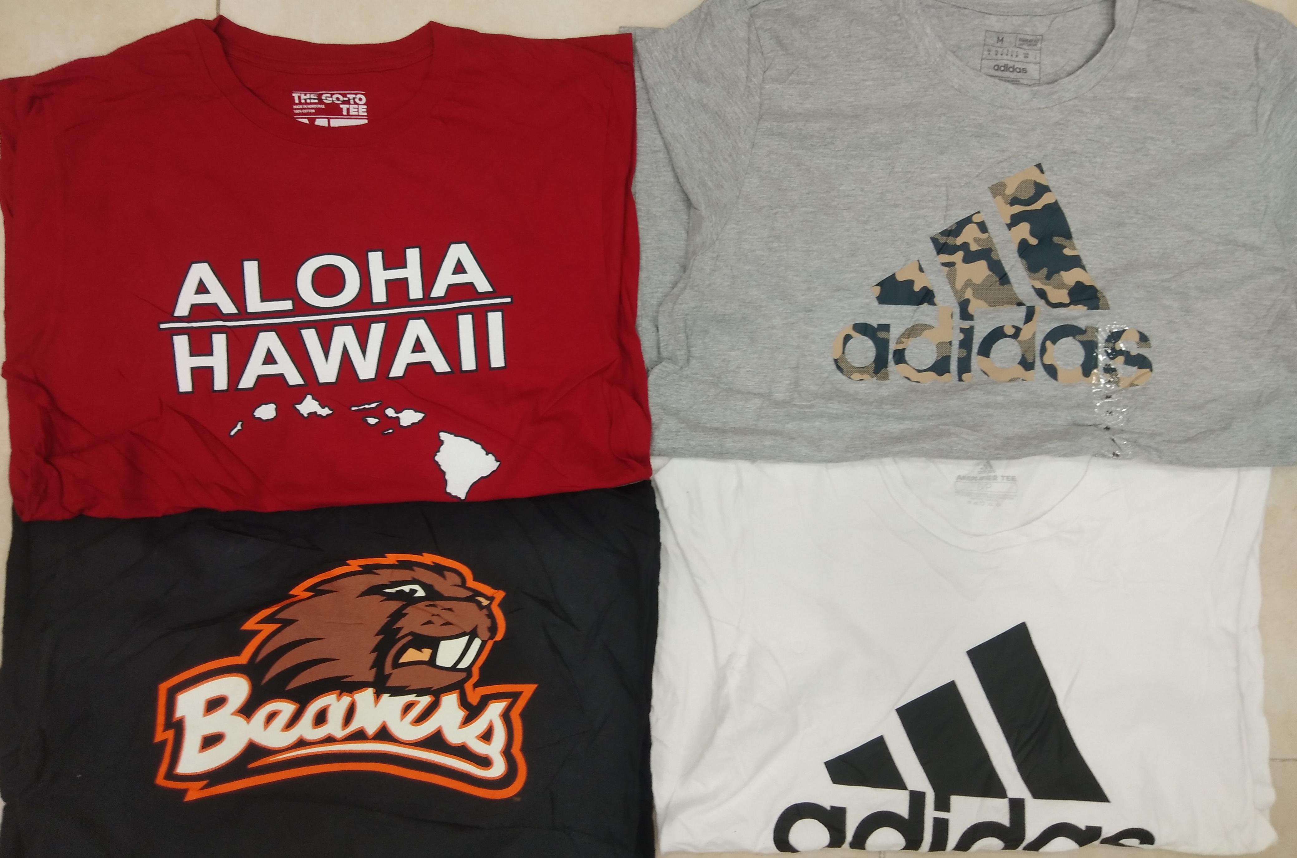 CZ0180 Adidas bedruckte T-Shirts - 15 Stück