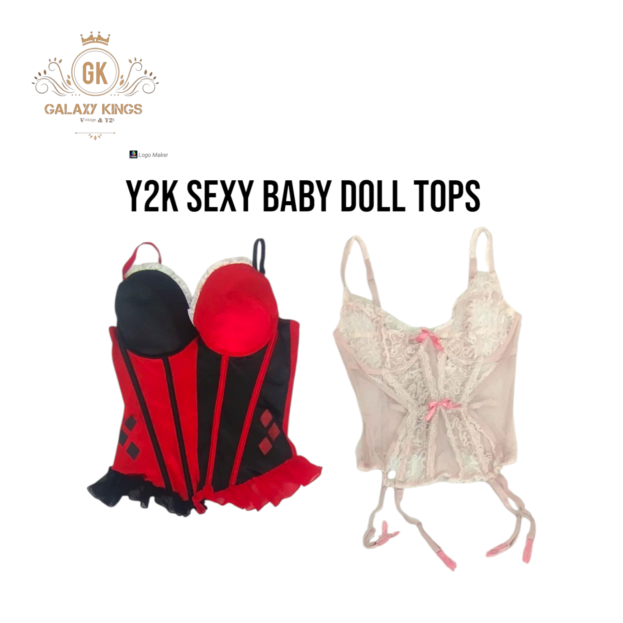 Y2k Sexy Baby Doll Tops