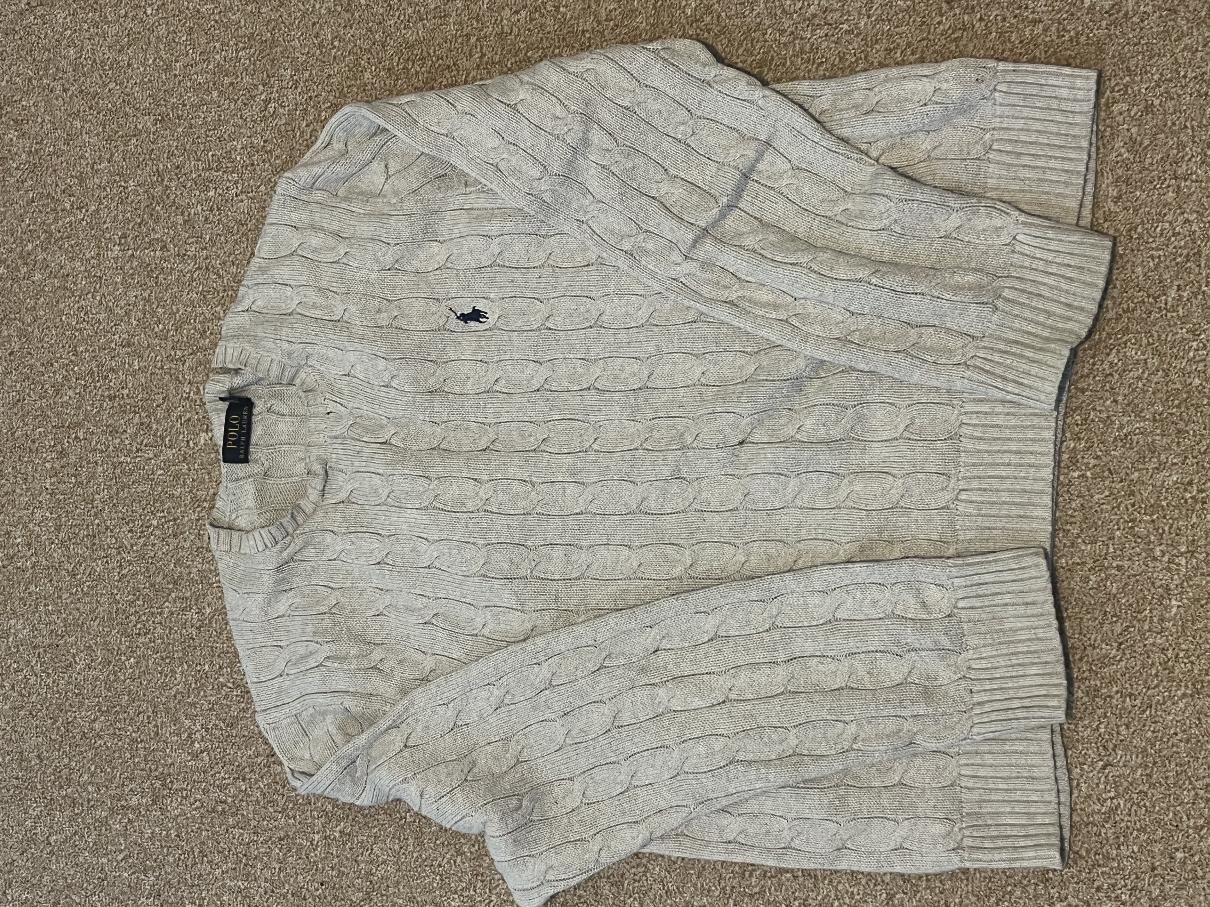 Ralph lauren cable knit