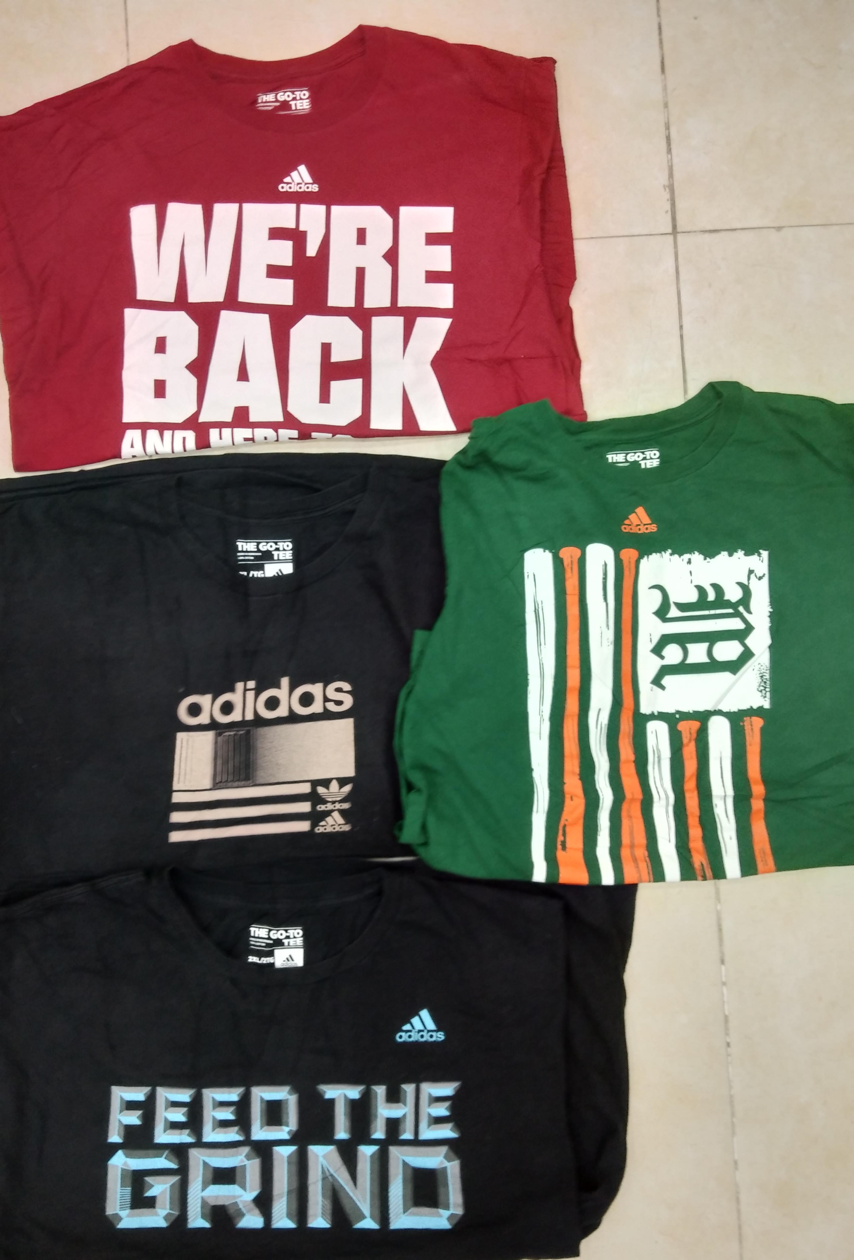 CZ0190 Adidas bedruckte T-Shirts - 20 Stück