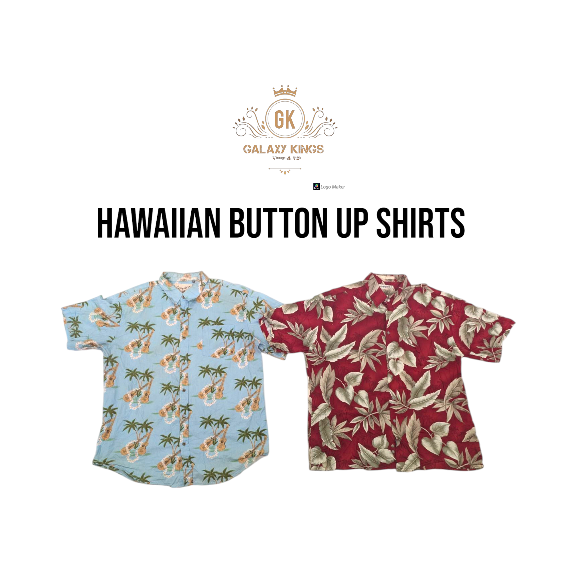 Hawaiian Button Up Shirts