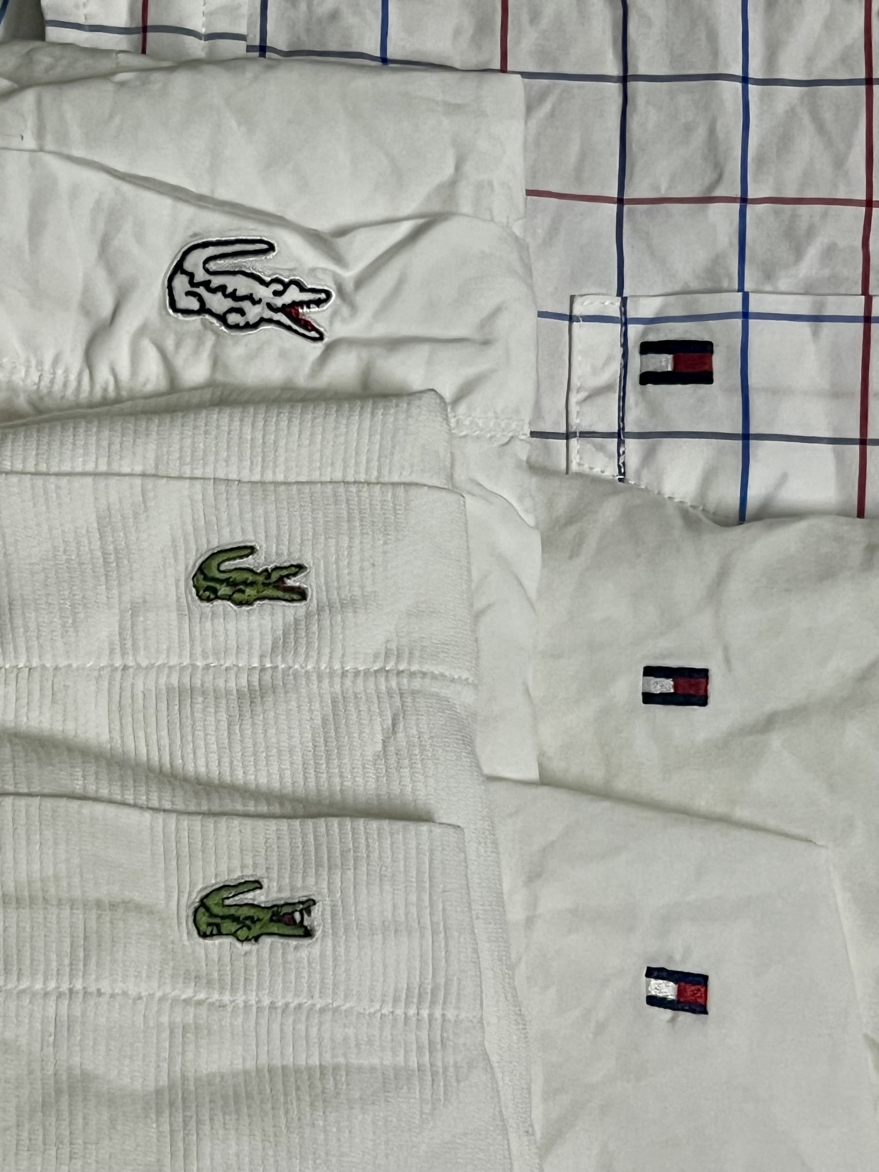 Mix branded cotton shirt