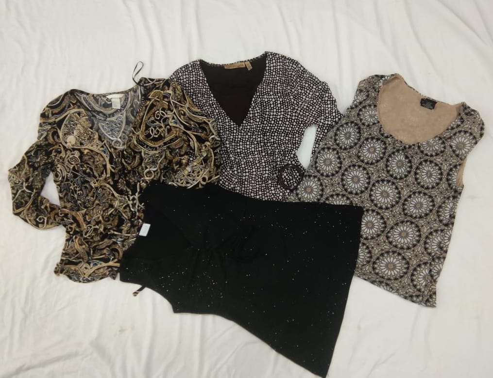 IQ0200 Y2K Earthy Tone Tops - 08 pieces