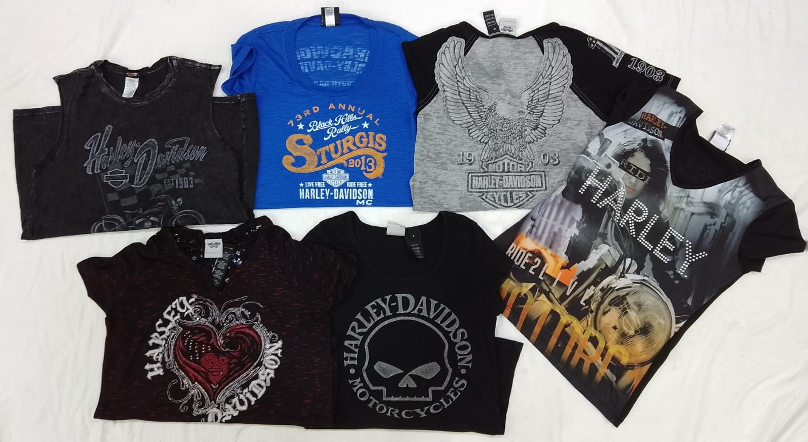 CR-4468 Harley Davidson Magliette per Bambini Stampate