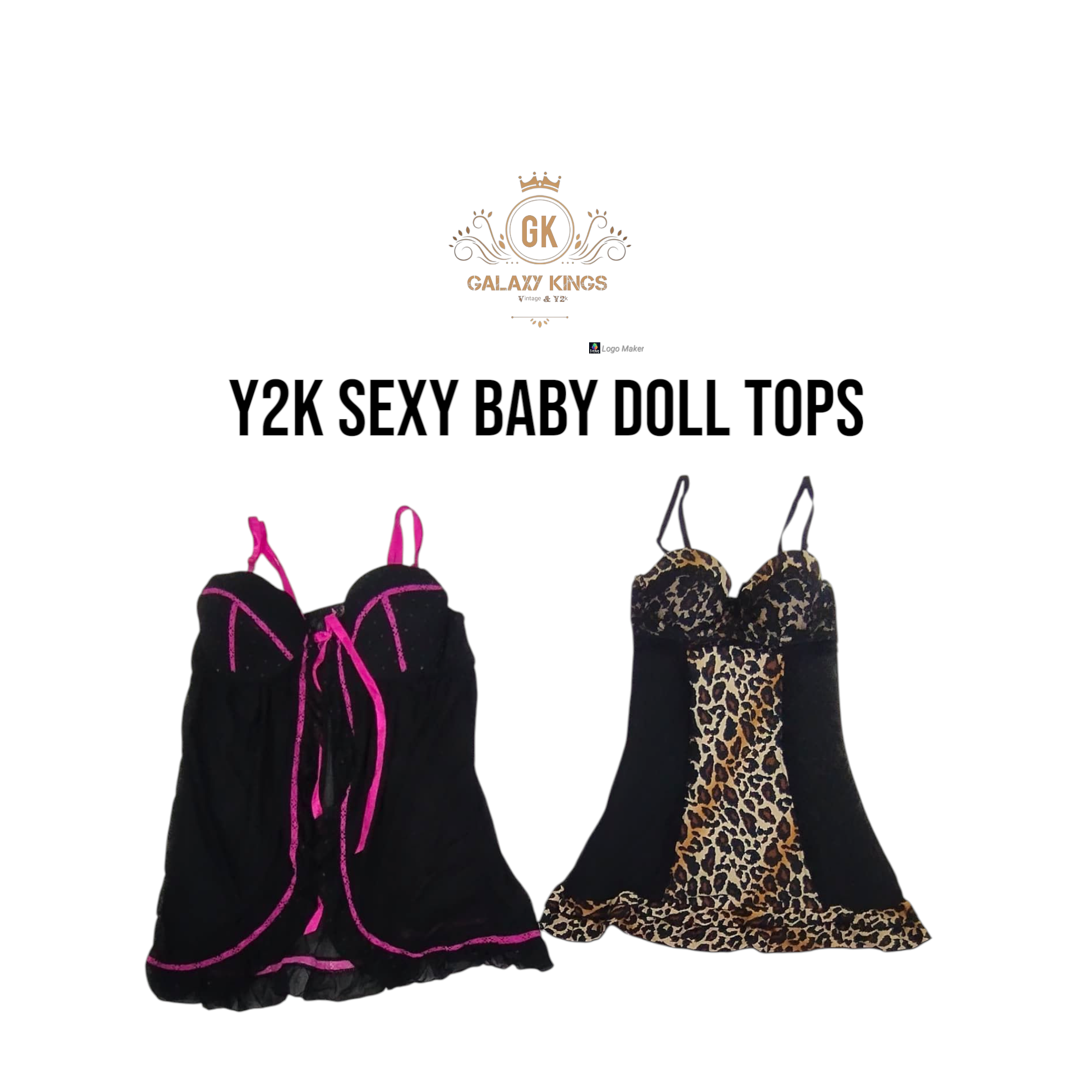 Y2k Sexy Baby Doll Tops