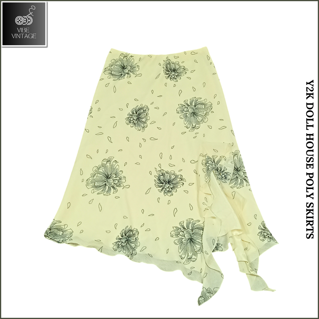 JUPES EN POLYESTER MAISON DE POUPEE Y2K