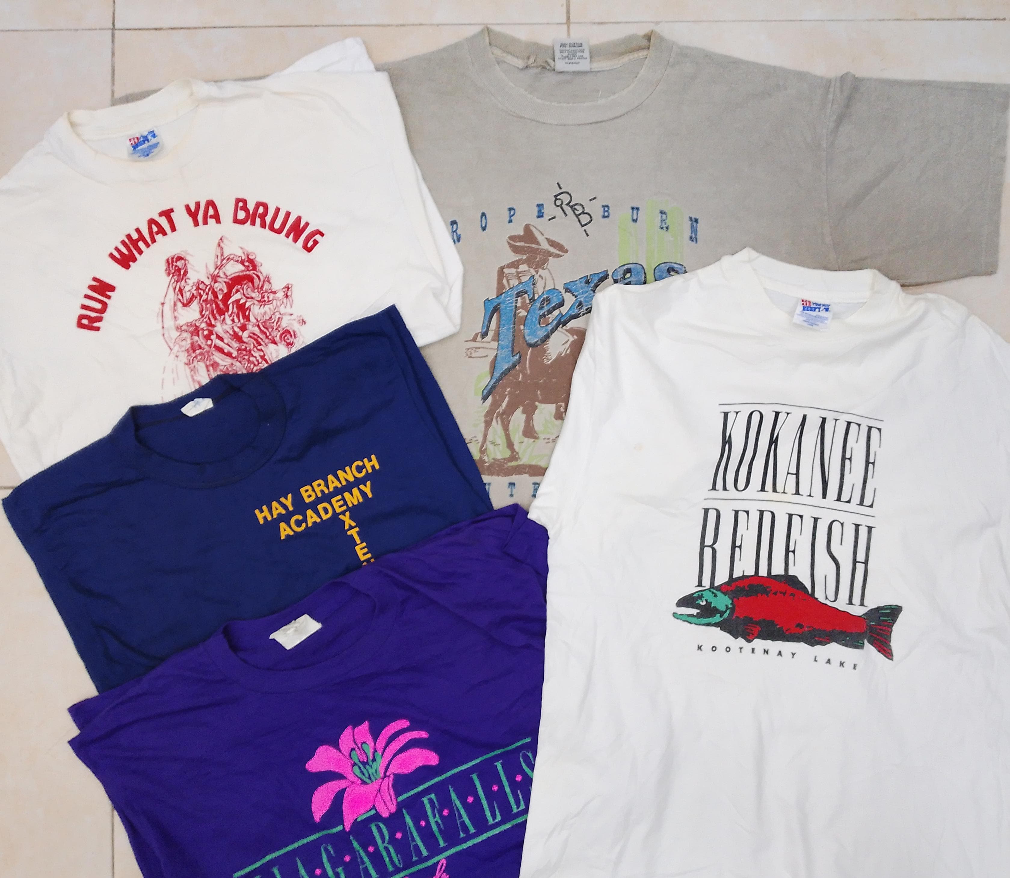 T-shirts à couture unique CZ0202 - 20 pièces