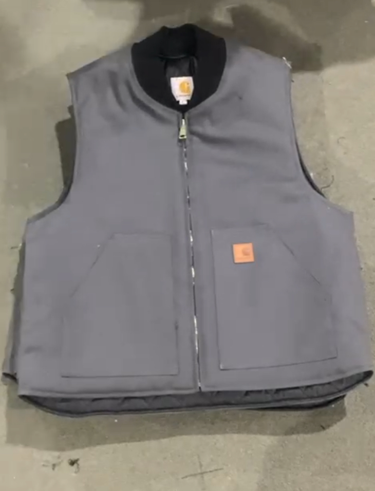 Rework style Carhartt Gilet vest