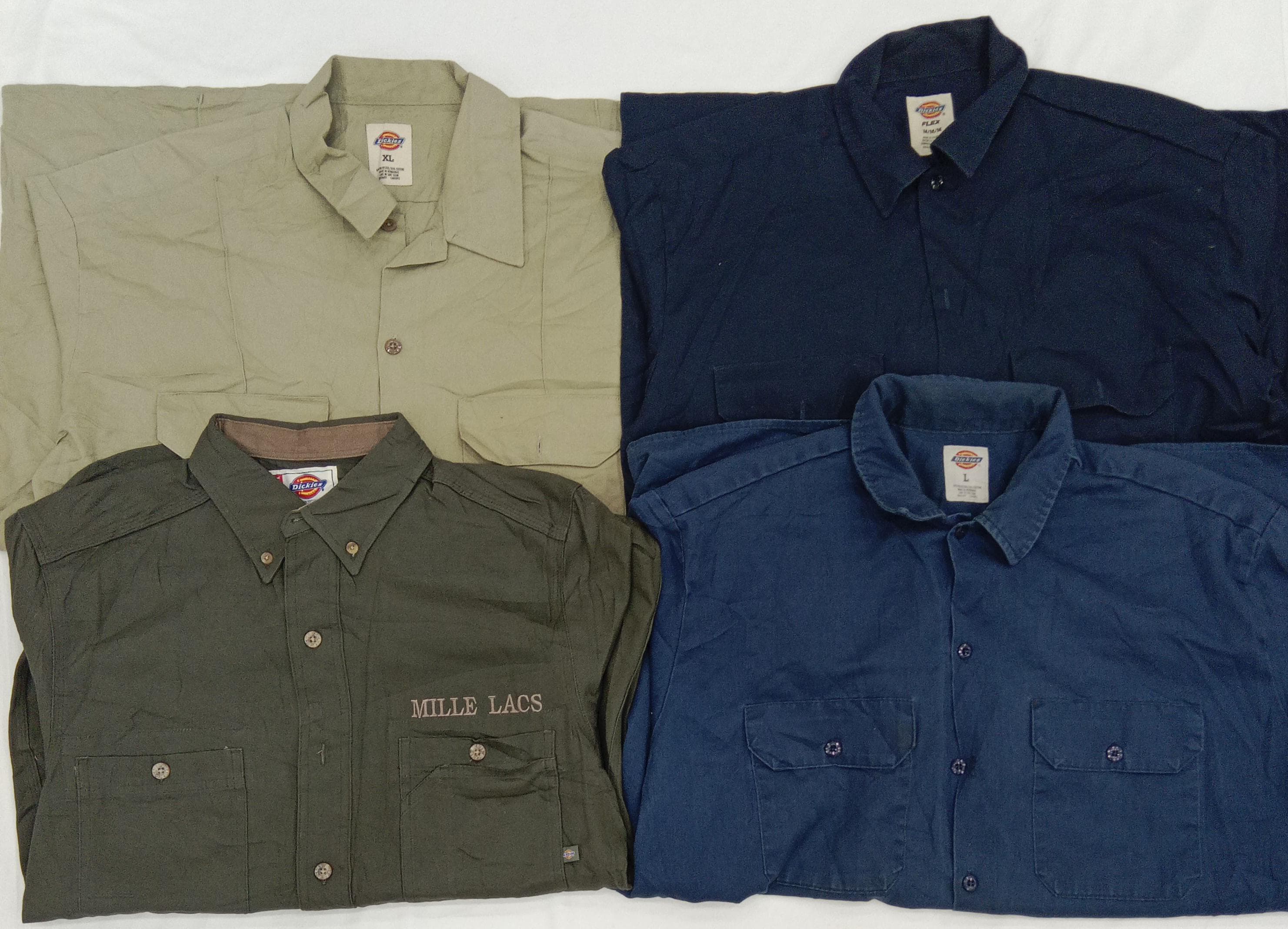 ZH0227 Dickies Men Shirts - 11 Pcs