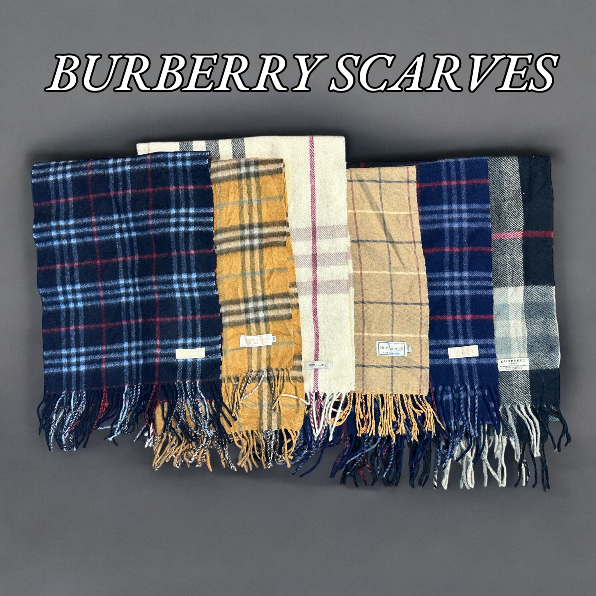 Écharpes Burberry | Laine de mouton | Écharpes en cachemire Burberry