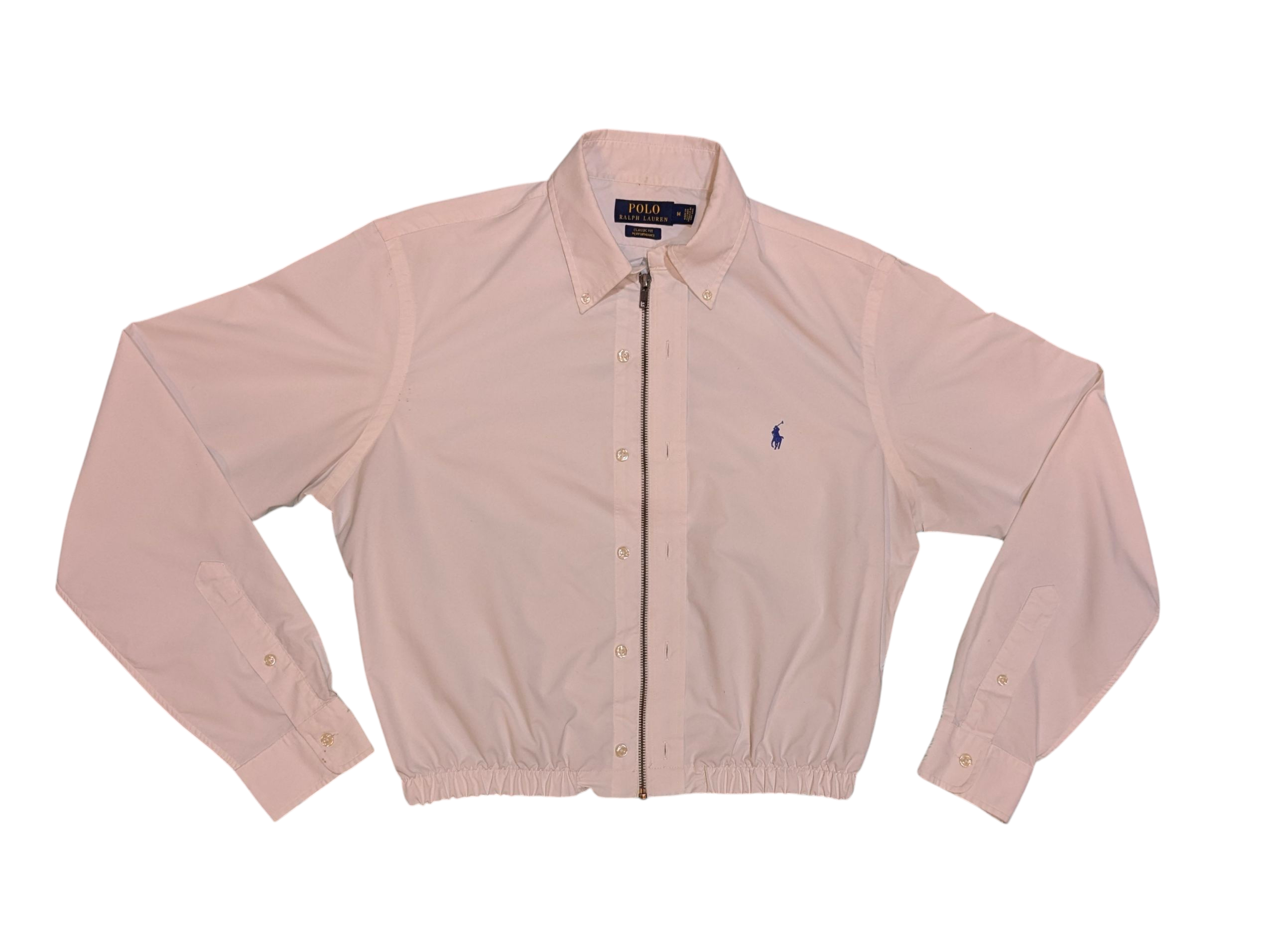 Upcycled Ralph Lauren Cropped Shirts Harrington St..