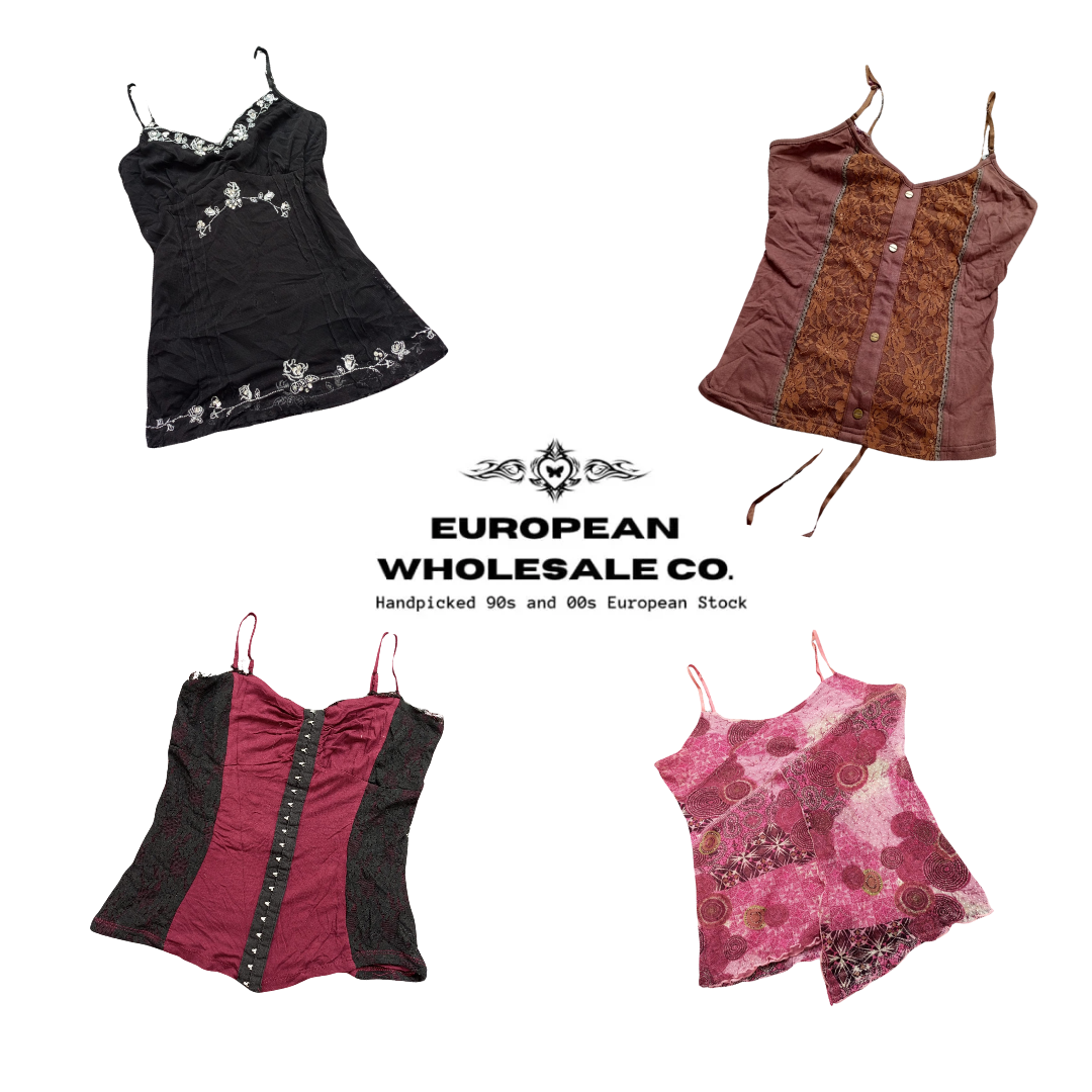 Y2K European Summer Festival Cami Tops Mix(EWC146)