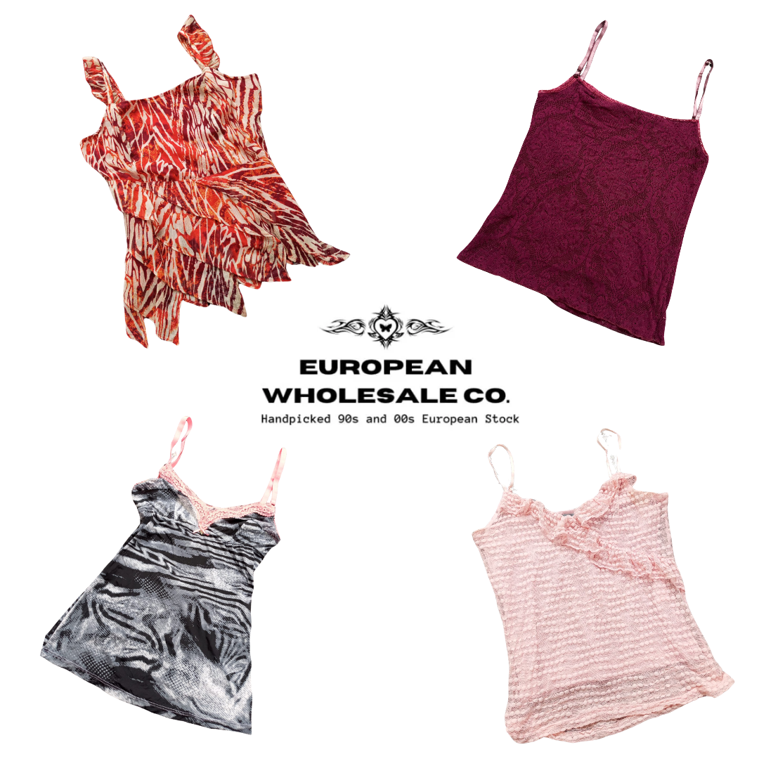 Y2K European Summer Festival Cami Tops Mix(EWC147)