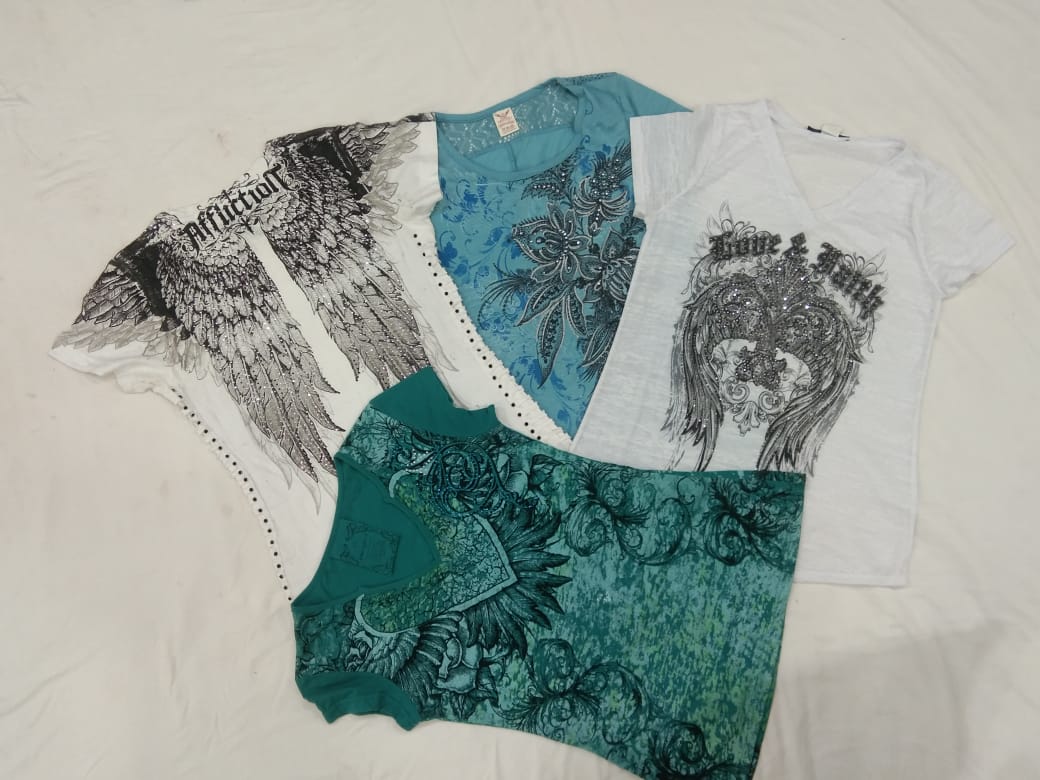 IQ0210 Y2k Pretty Girl Baby Tees - 15 Pieces