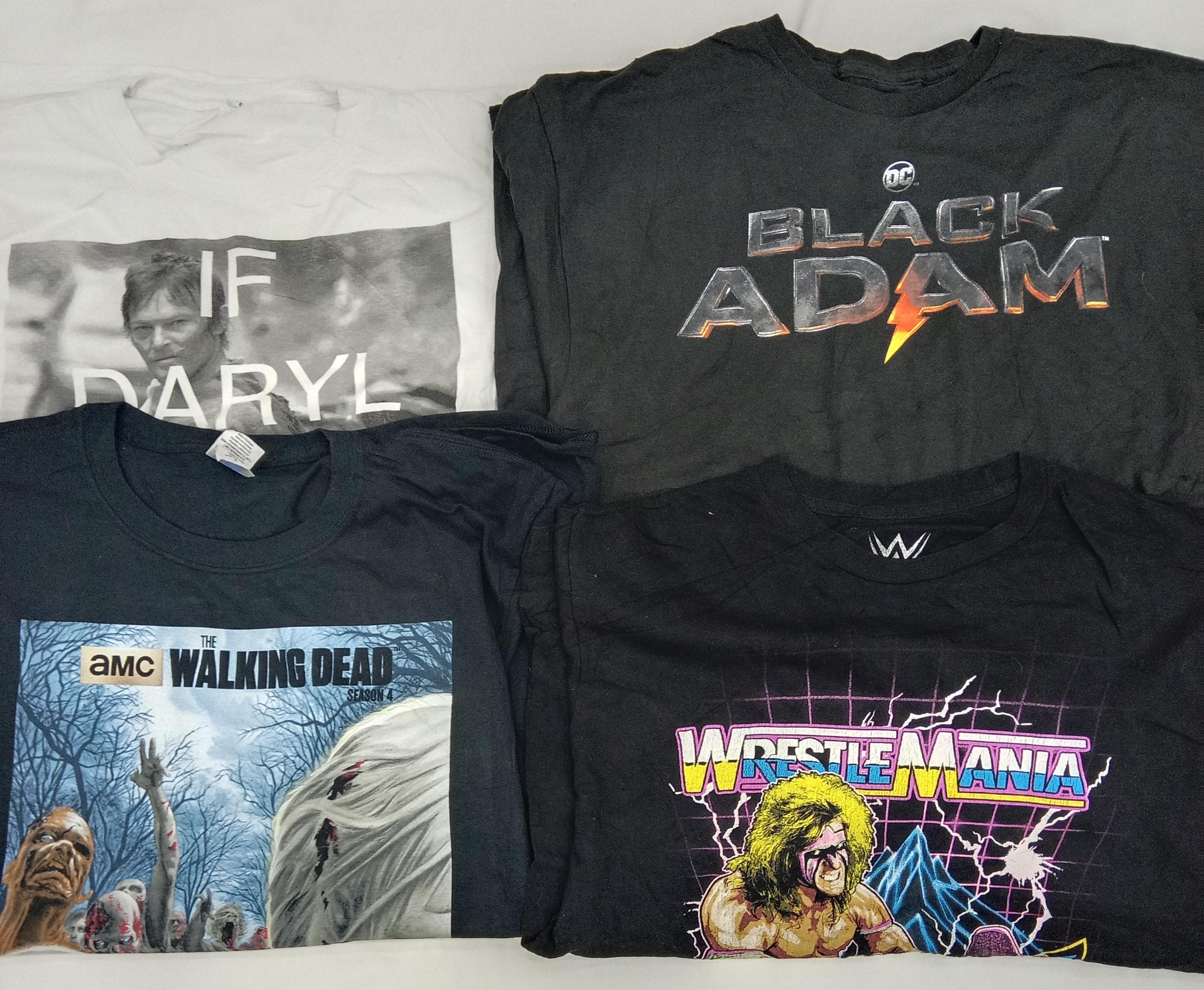 ZH0246 Movies / Shows T-shirts - 20 Pcs