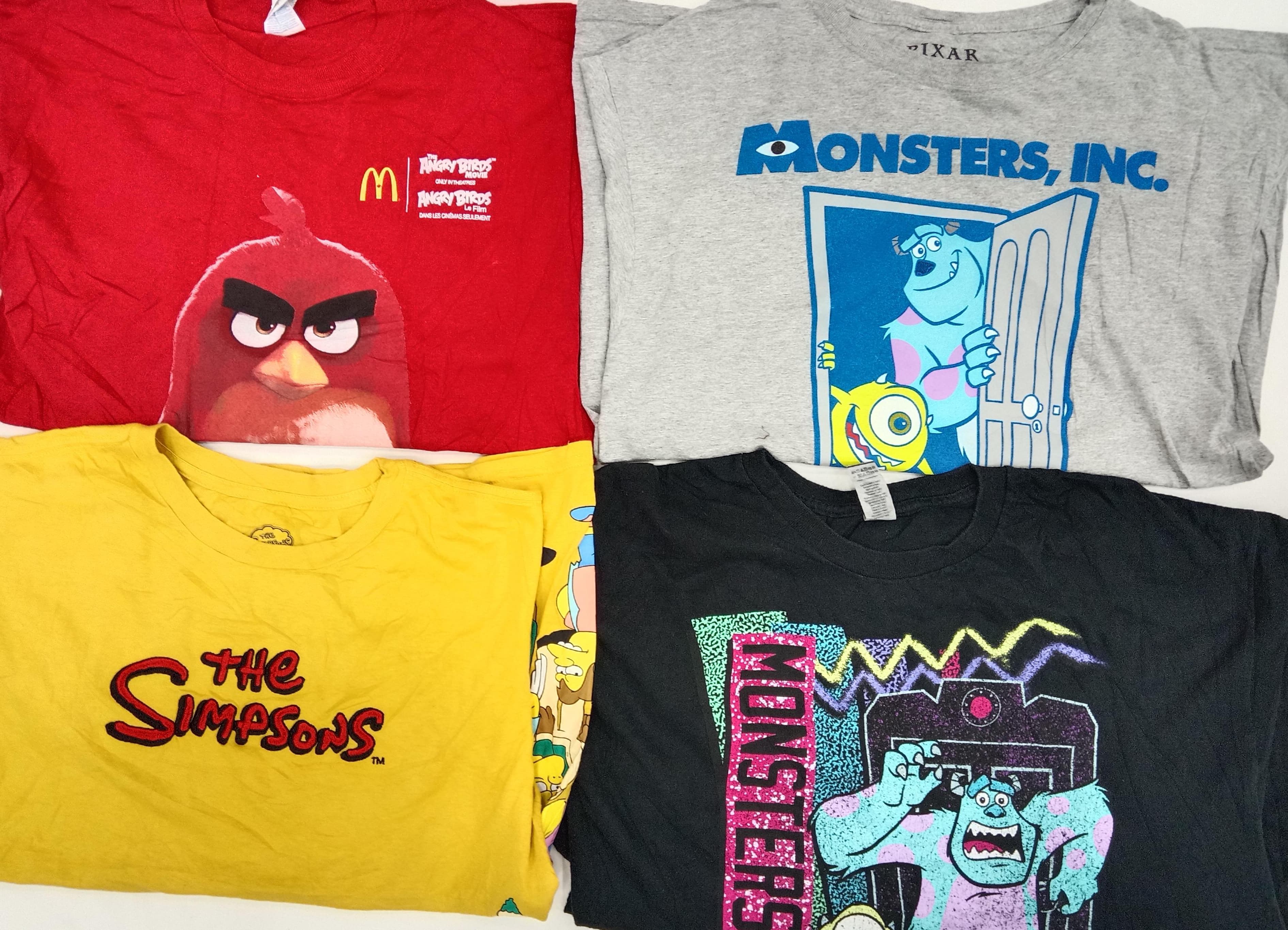 ZH0247 Cartoon T-shirts - 20 Pcs