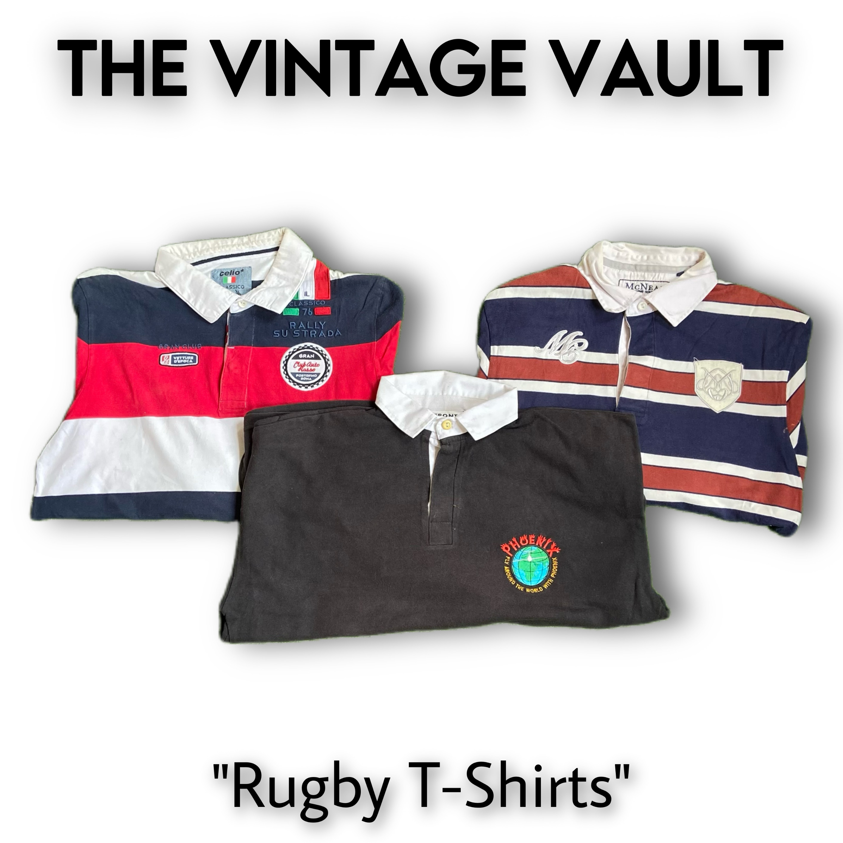 Unbranded Rugby T-Shirts - 20 pcs