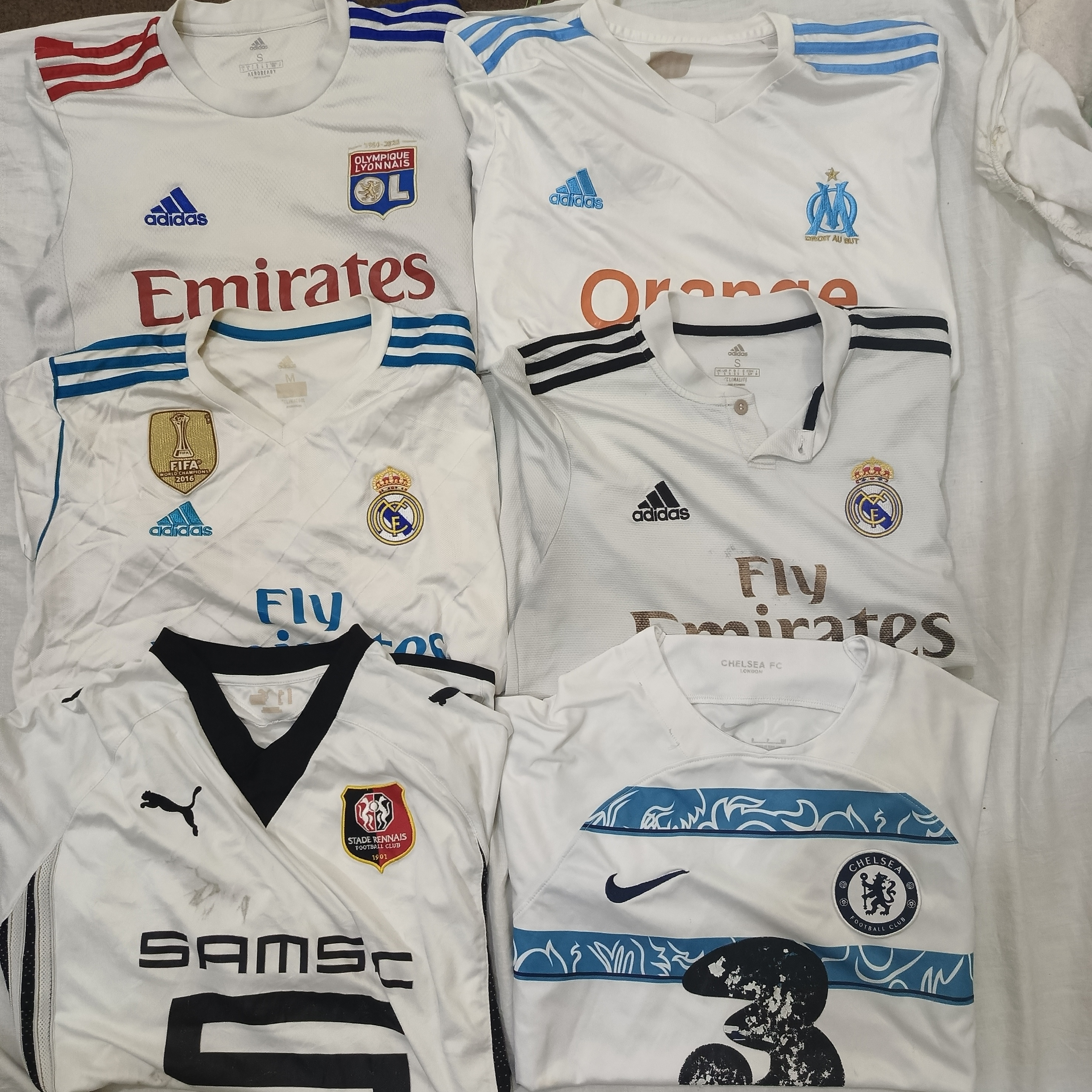 Branded football jersey