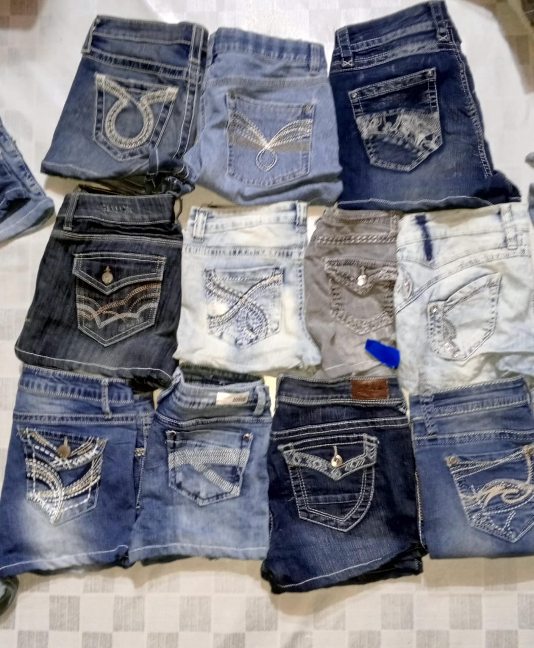 AL MOST FAMOUS E ALTRI BRAND MINI MICRO SHORTS (MR633)