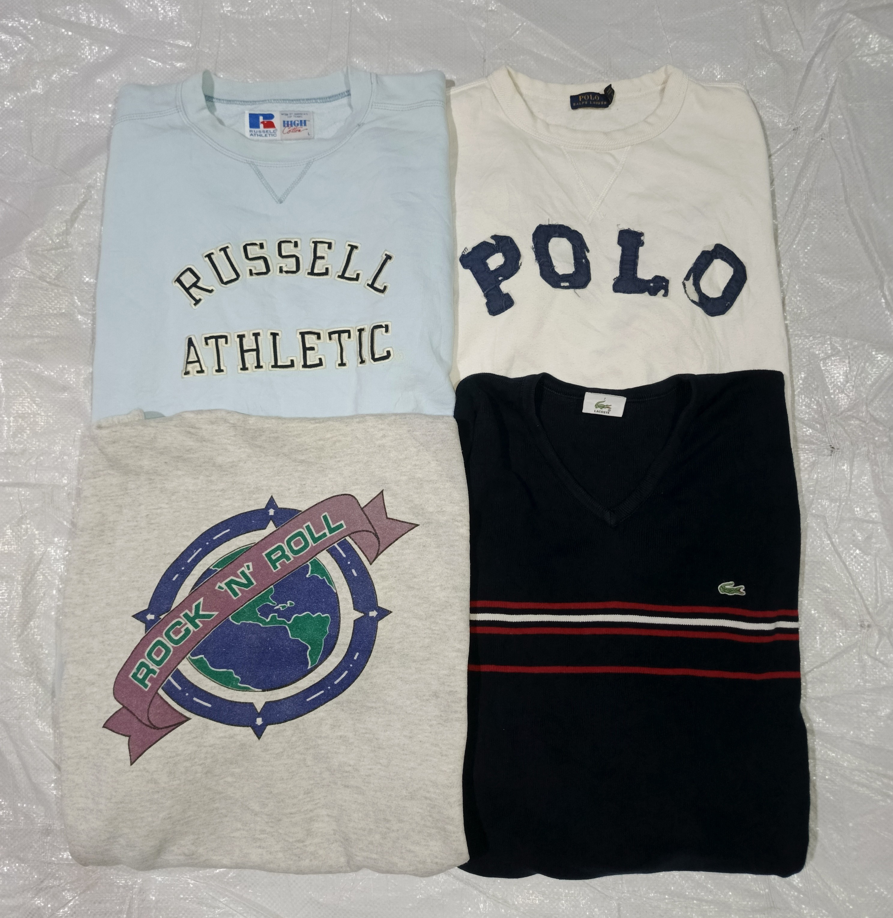 Ralph Lauren et des sweat-shirts assortis
