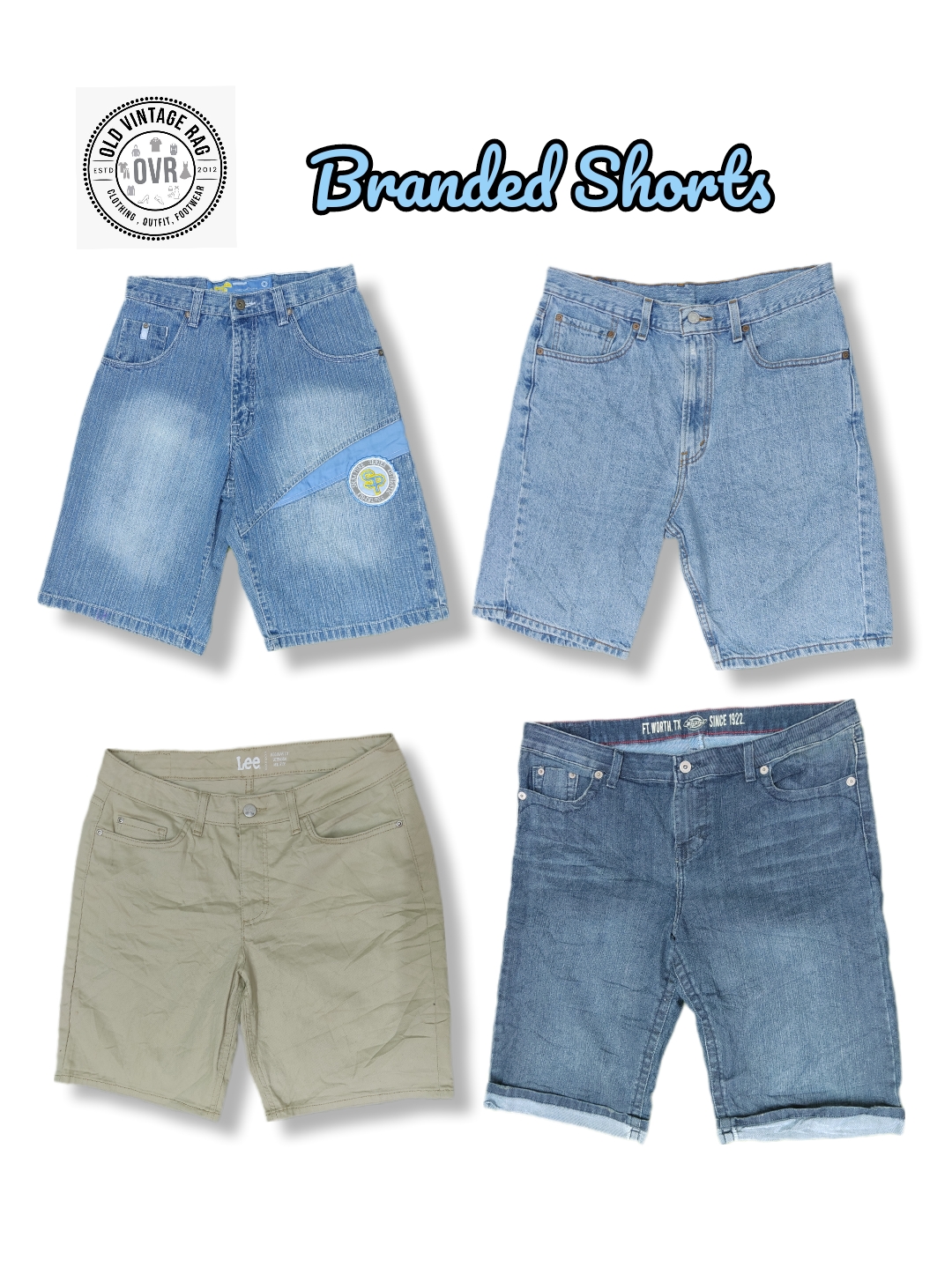 Branded Shorts 34 pcs