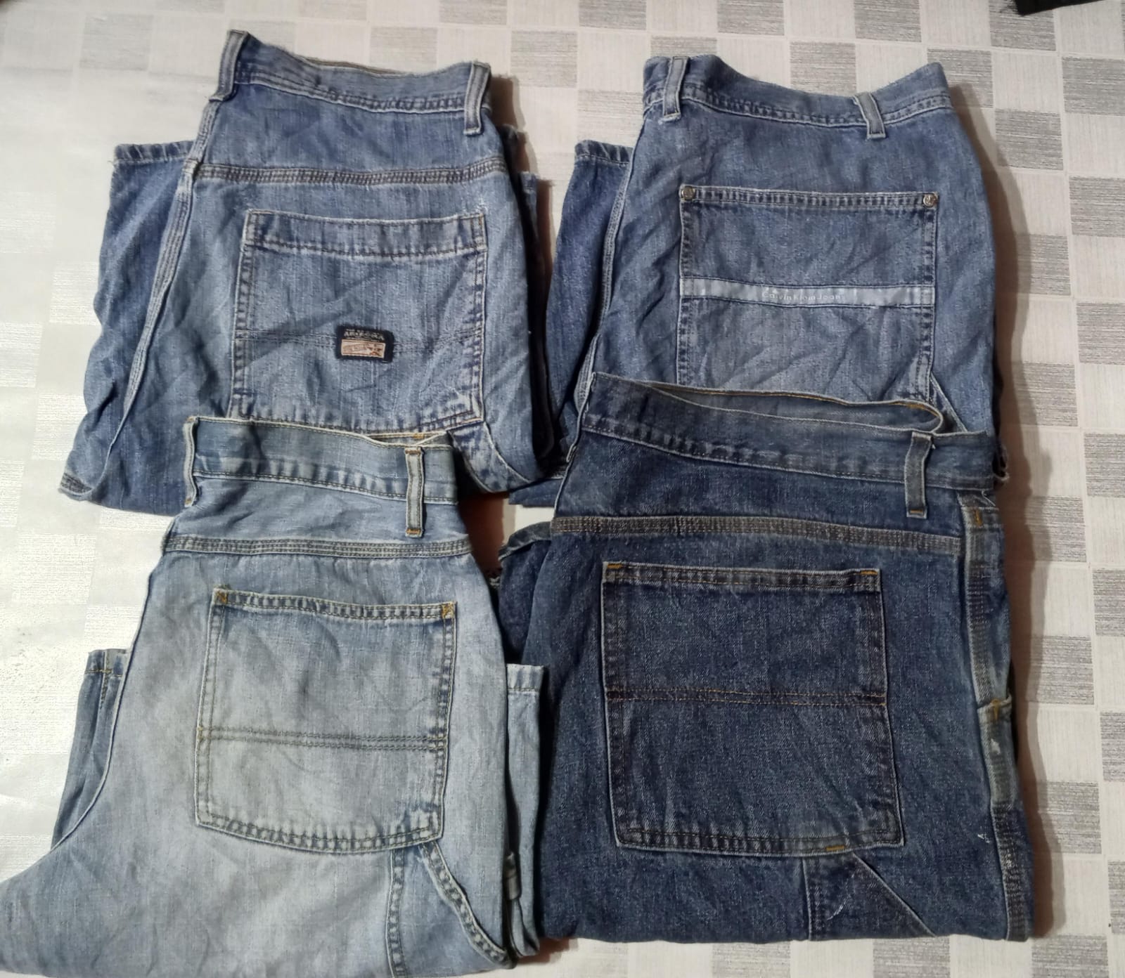 FADED GLORY PANTALONI CORTI CARPENTIERI E ALTRI MARCHI MISTI (ID 1160)