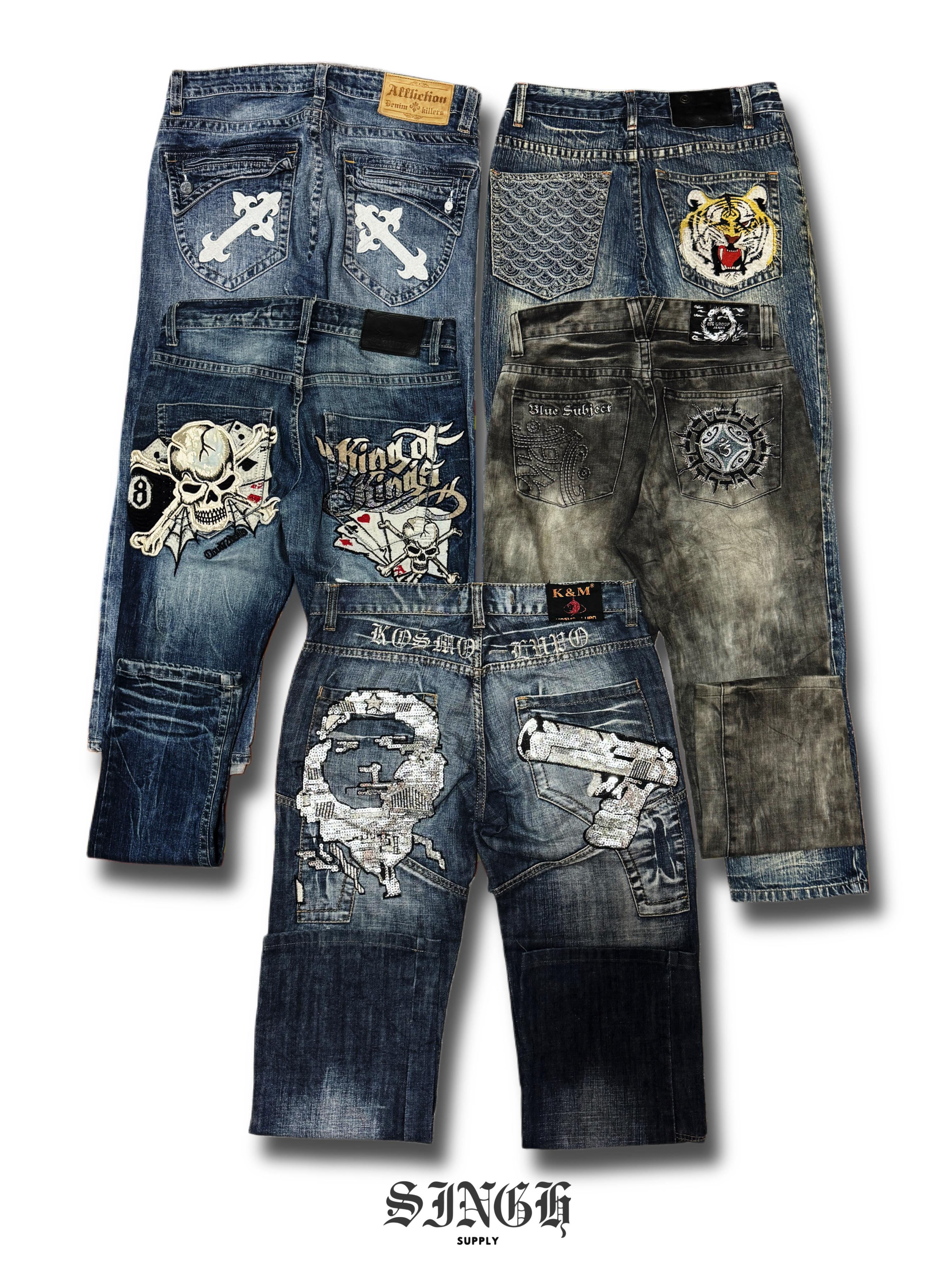 Japanische X Hip Hop Jeans