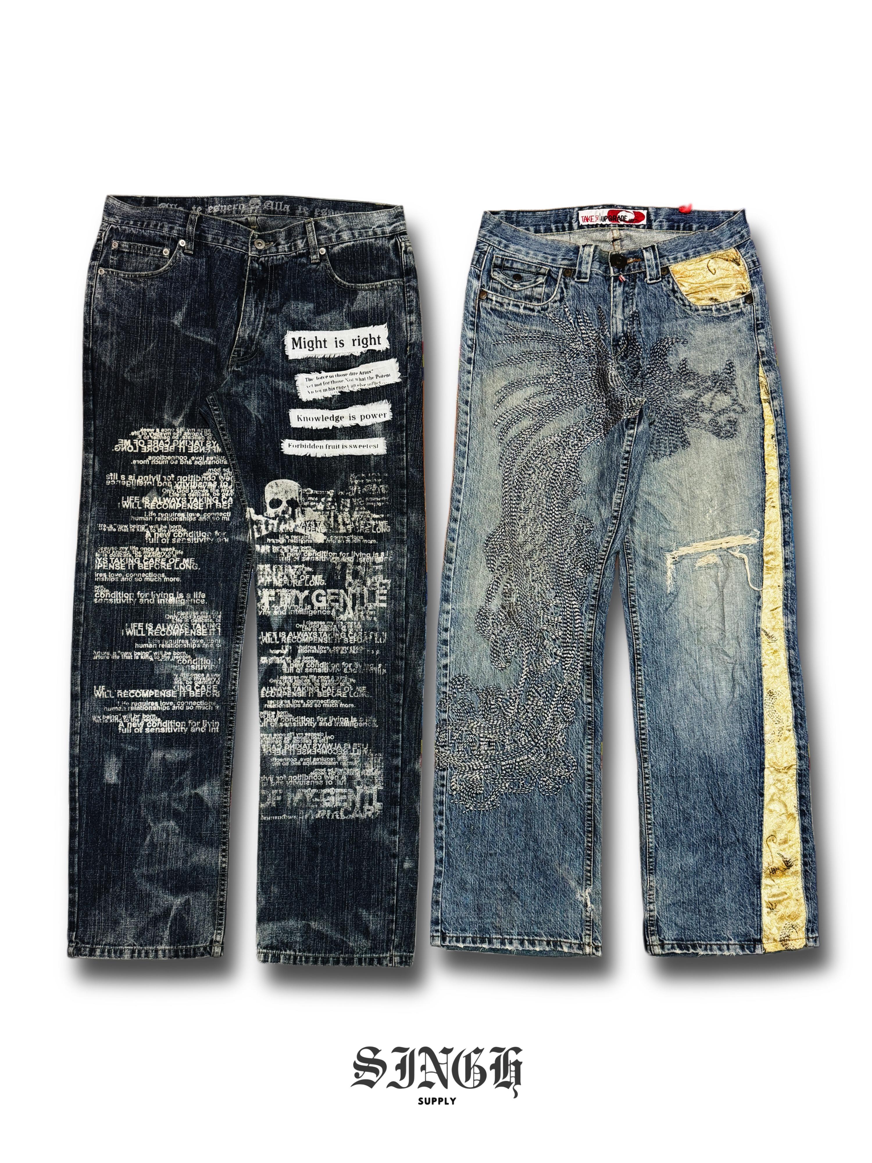 Japanische X Hip Hop Jeans