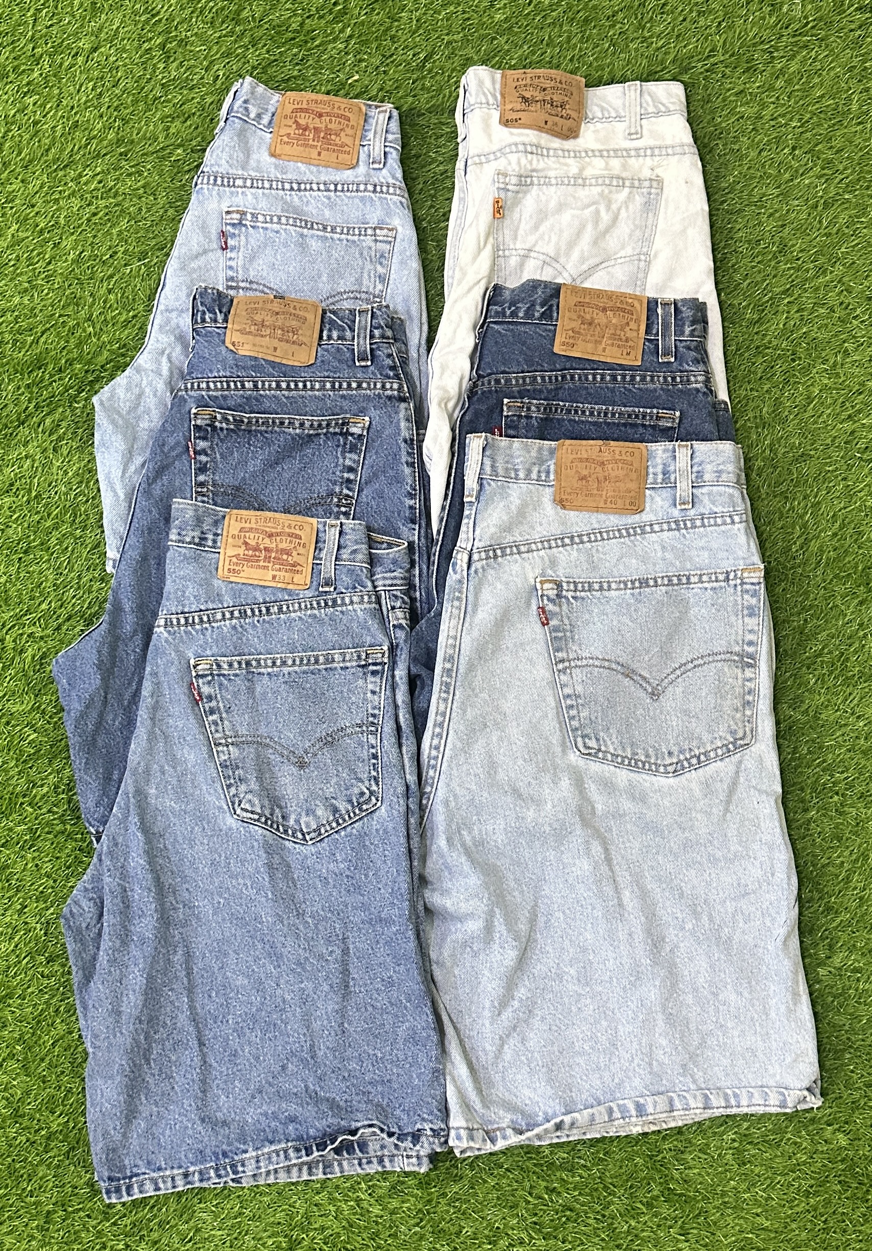 Levi's Shorts Papieretikett 11 Stück