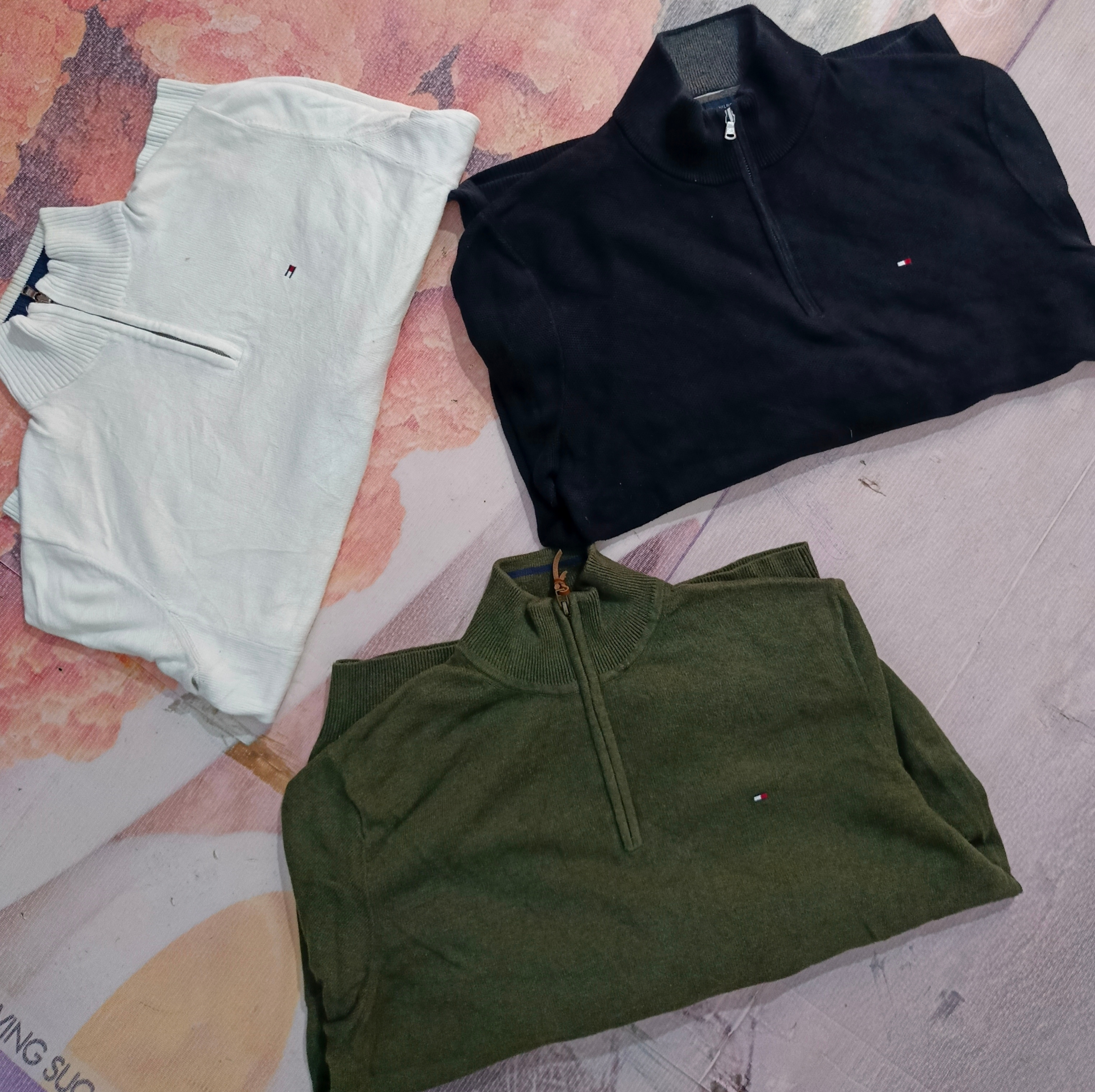 TOMMY HILFIGER HALBZIPPER-PULLOVER 18 TEILE