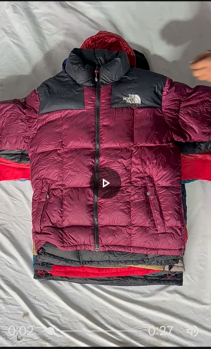 The North Face jackets
