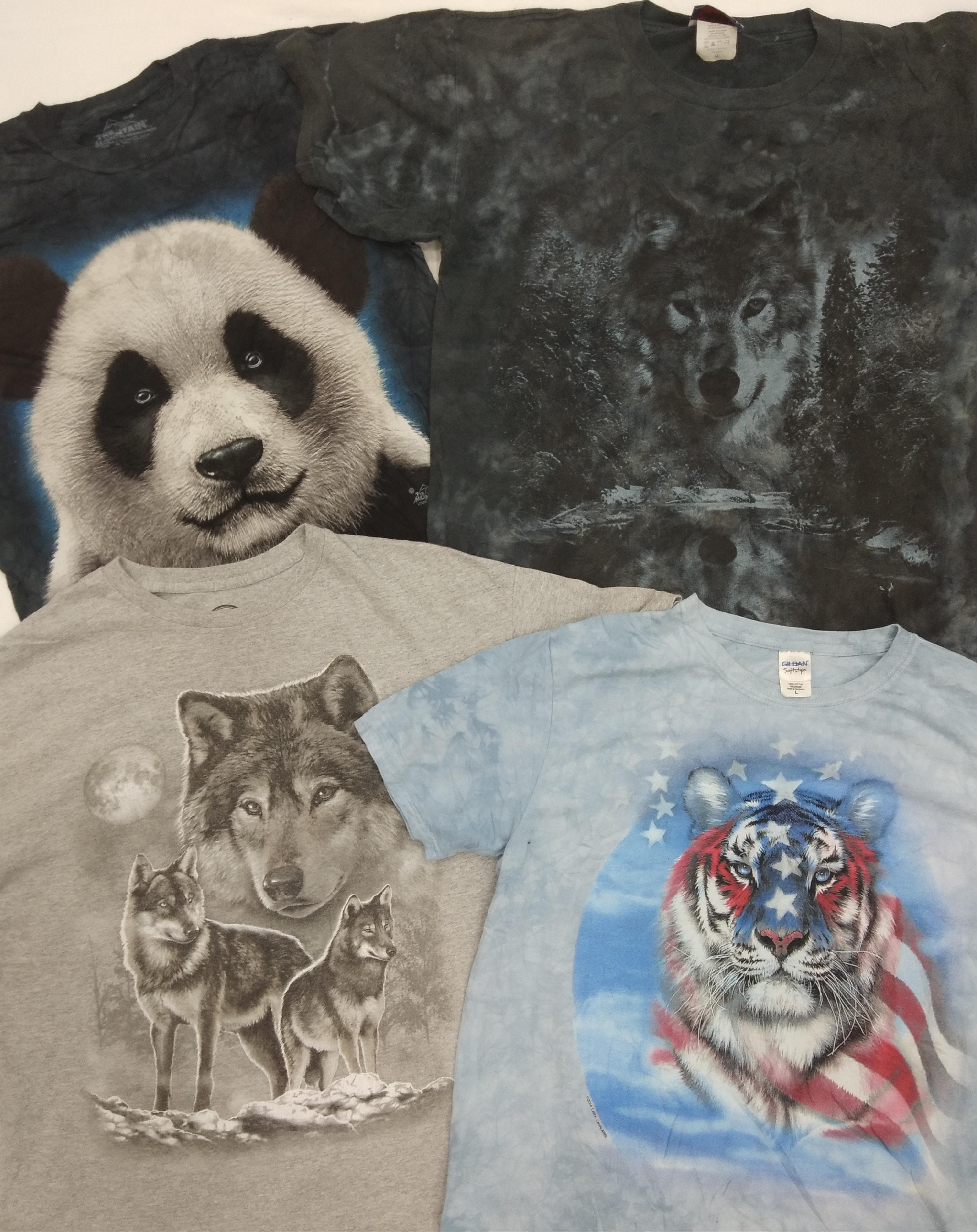 ZH0273 Animal Printed T-shirts - 11 Pcs