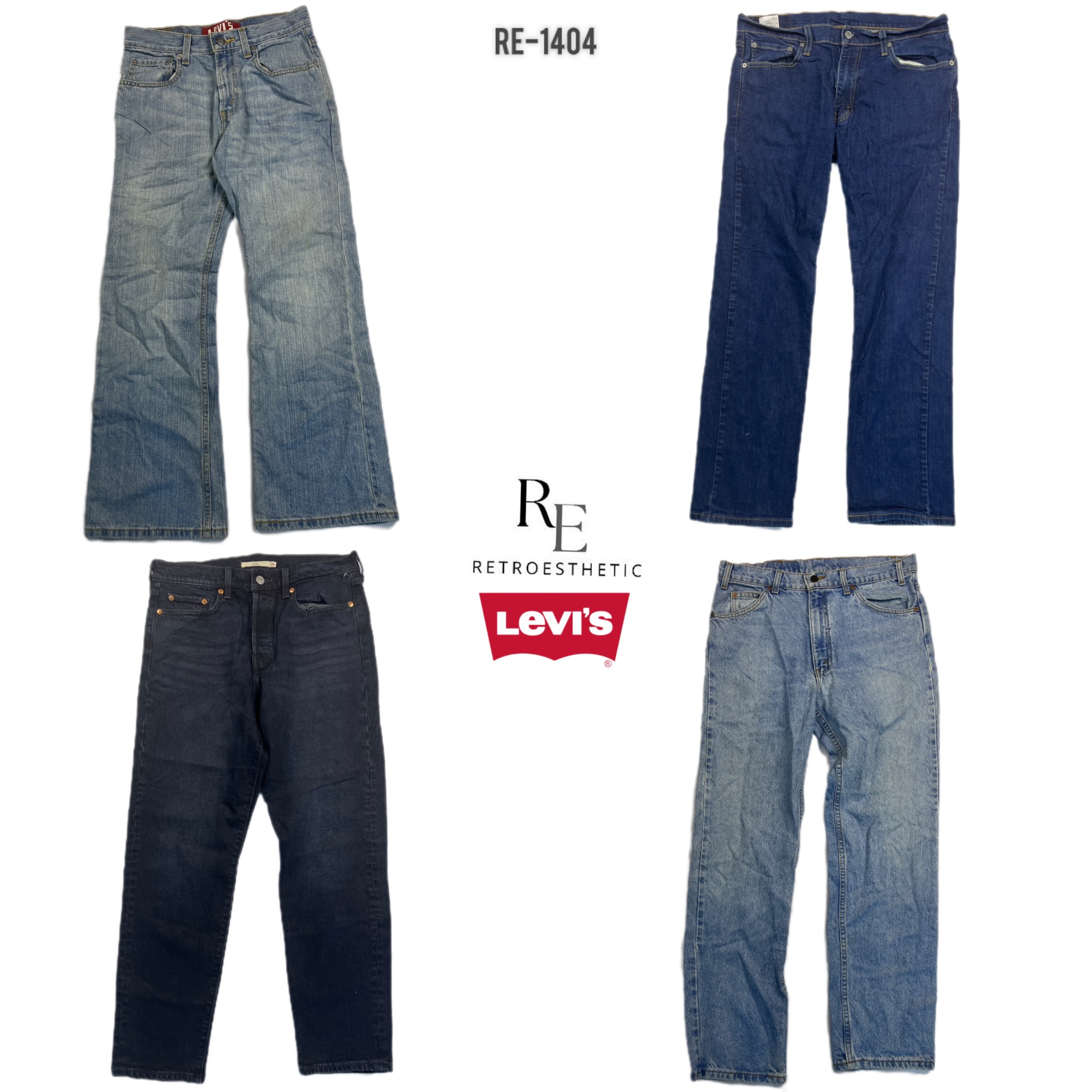 Jeans Levi's de marca (RE-1404)