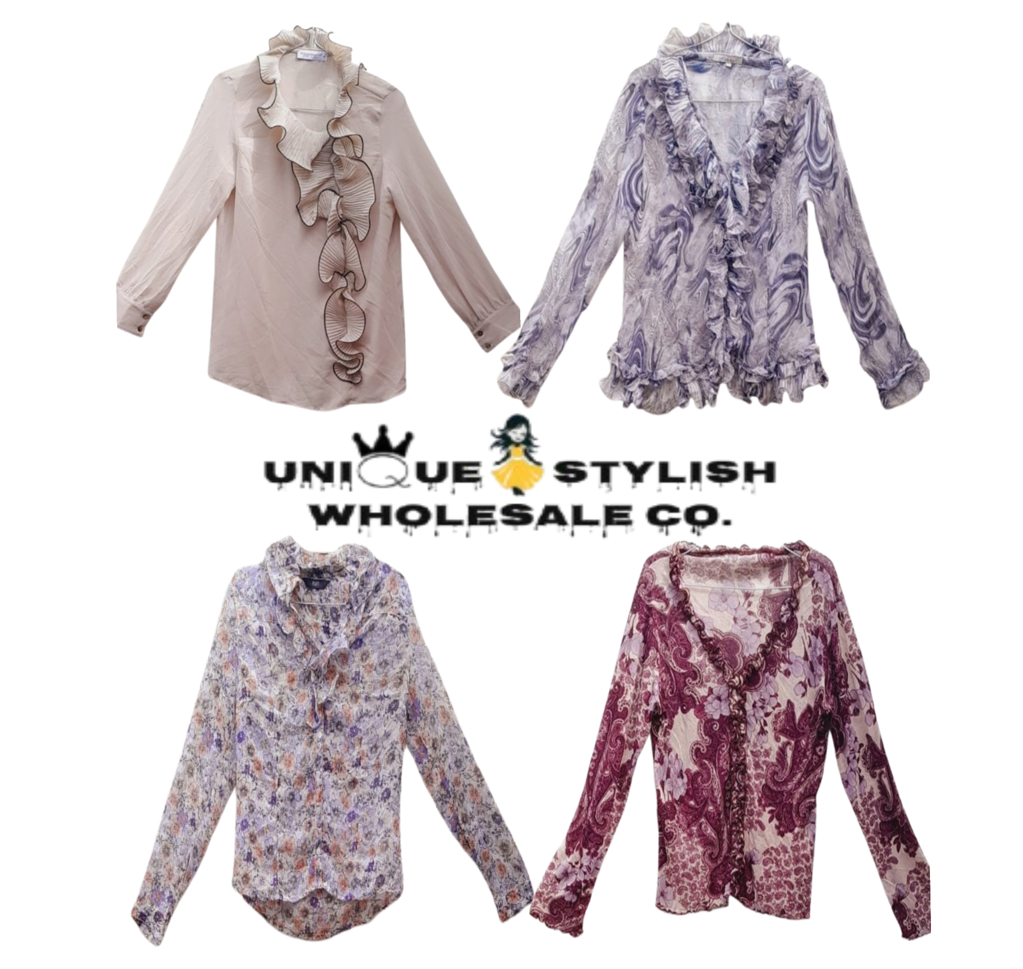 ✨Blusa de Tule com Renda Romântica – Top de Manga Longa Leve para Mulheres✨