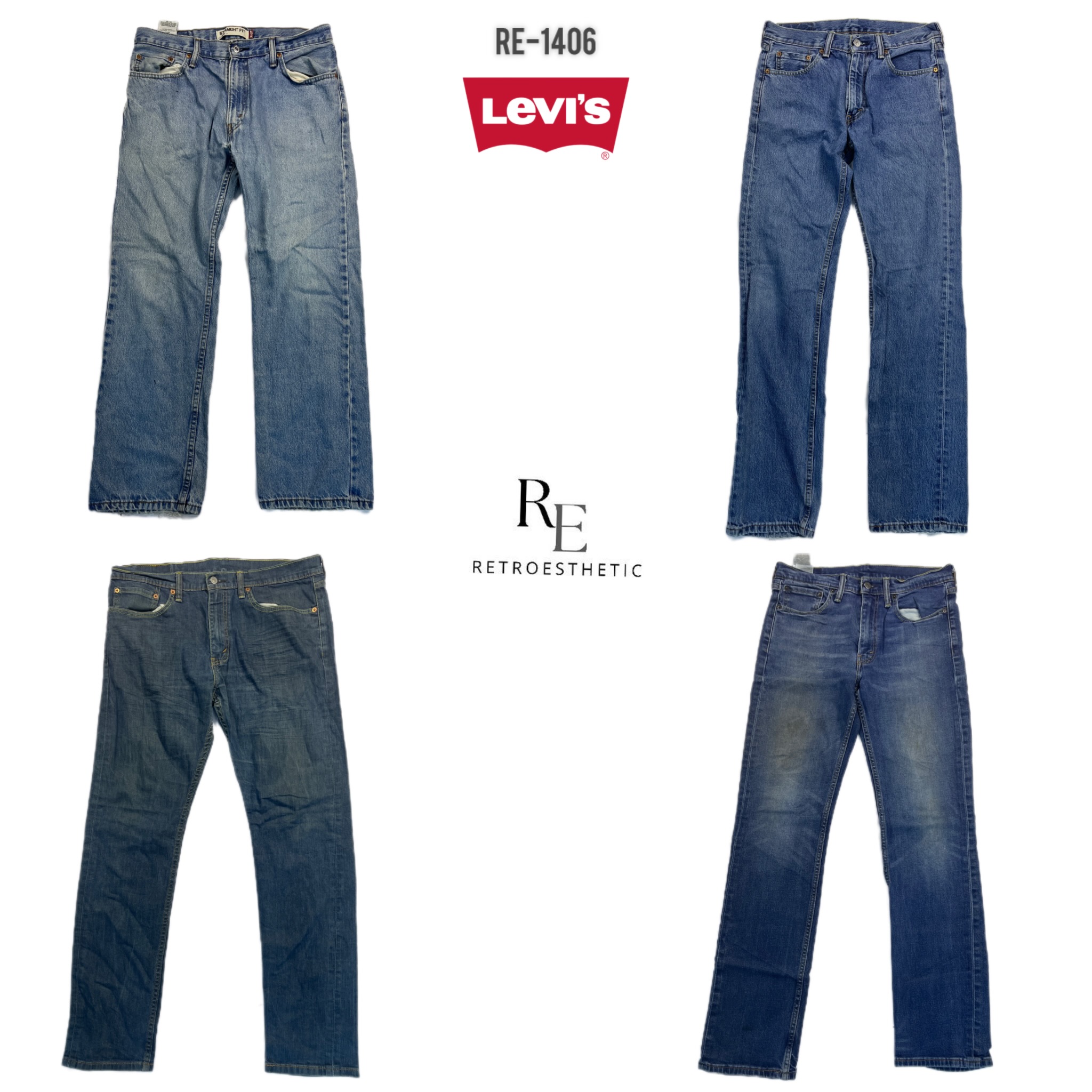 Branded Levi's Jeans (RE-1406)