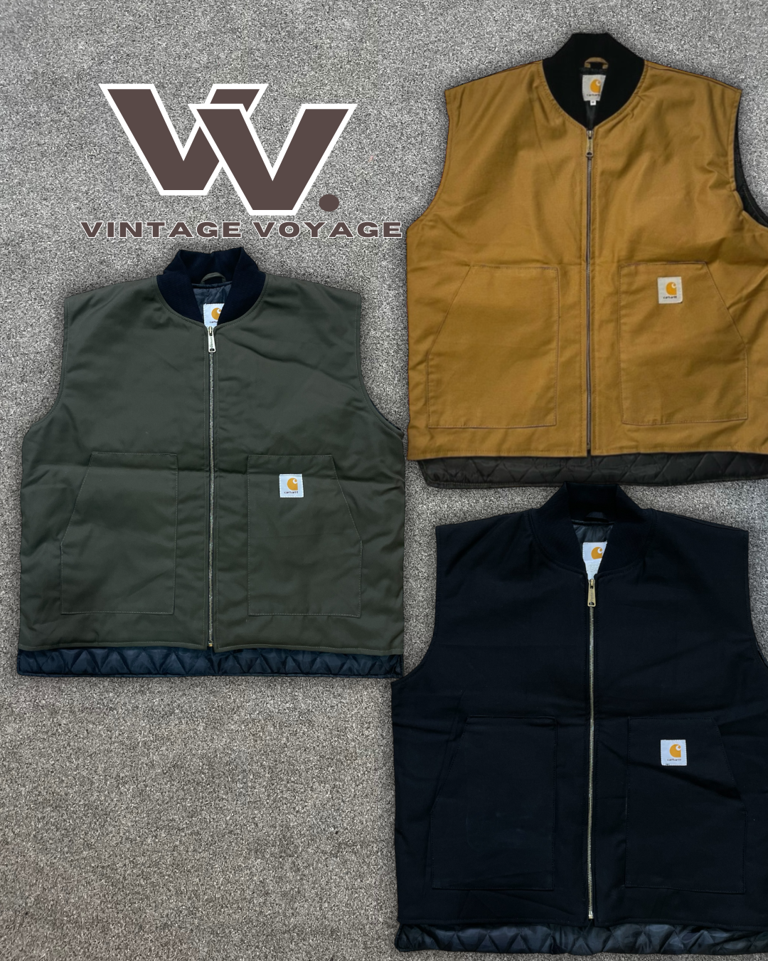 Carhartt Rework-Stil Gilets #23625