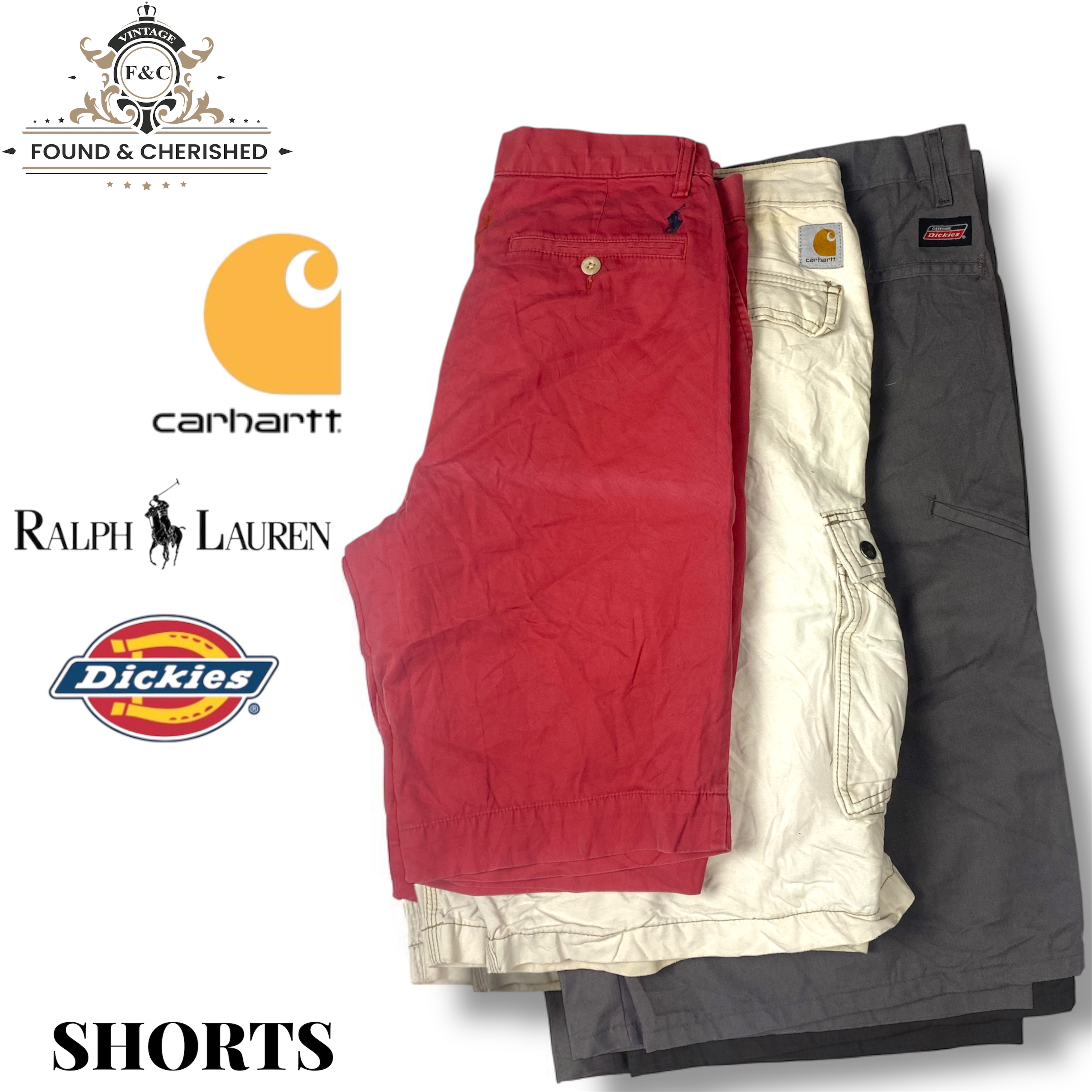 Ralph Lauren, Carhartt, Dickies Shorts (fnc:213)