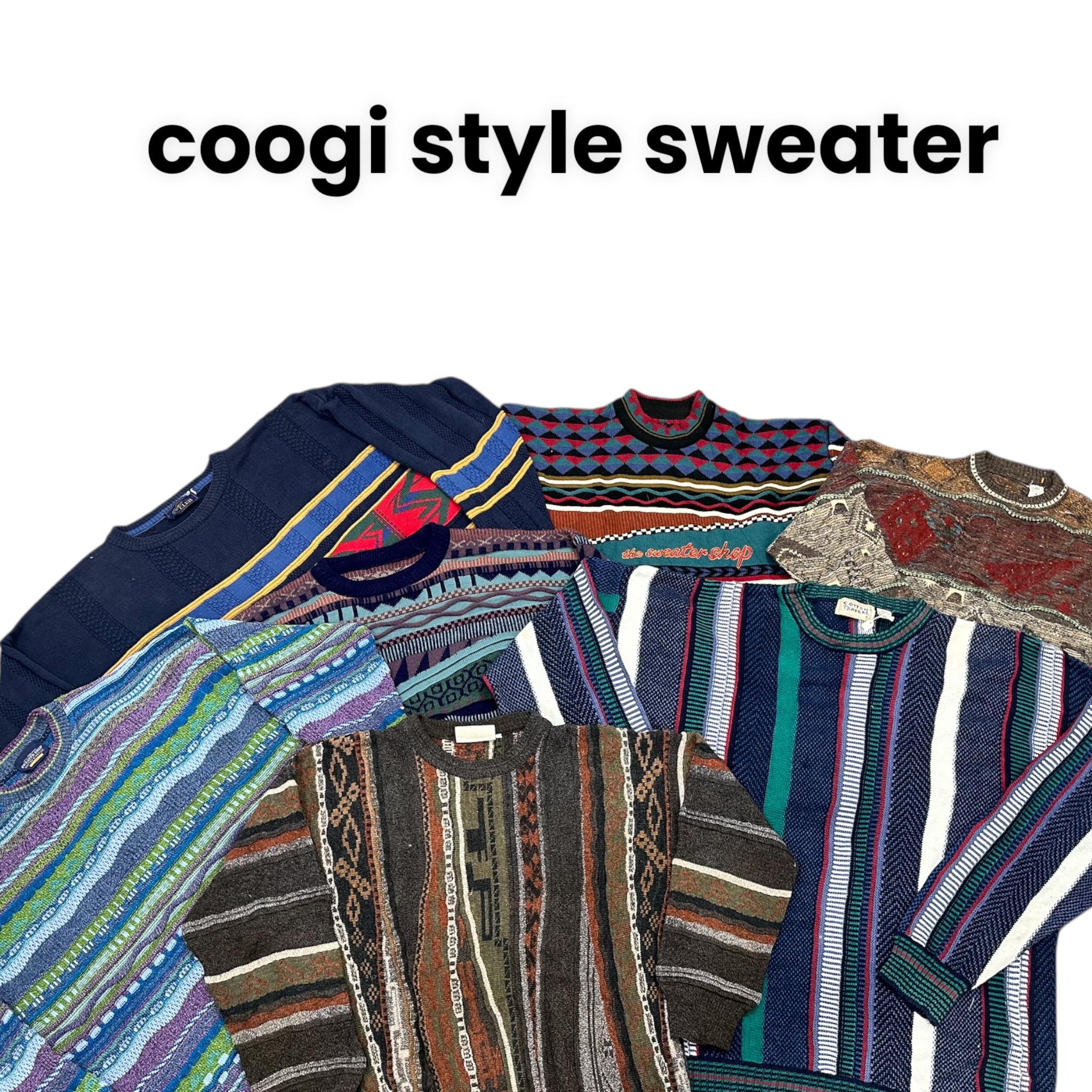 Coogi-Stil Pullover 7x