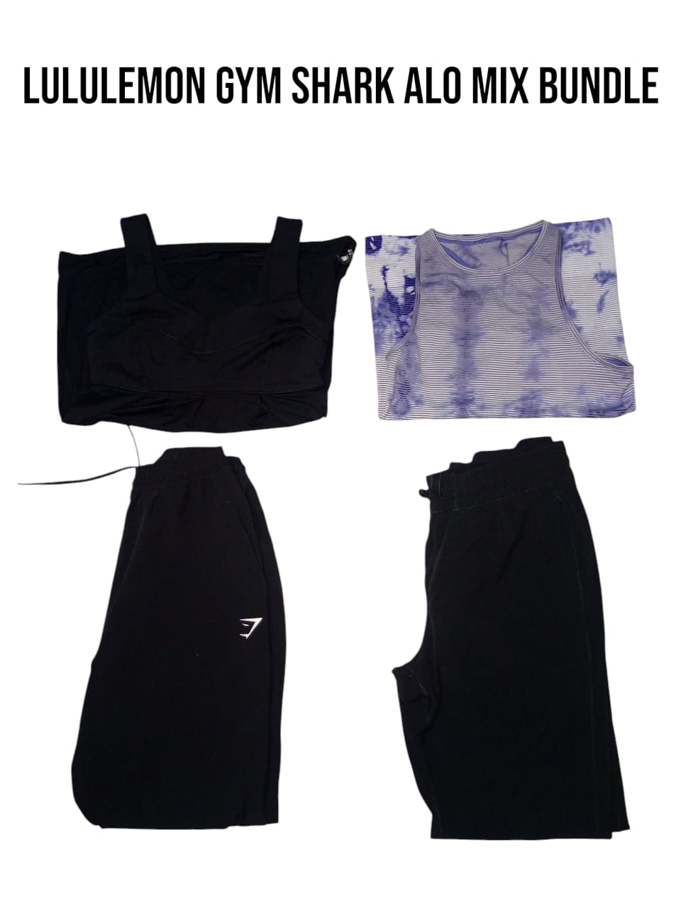 Pacote misto Lululemon Gymshark Alo