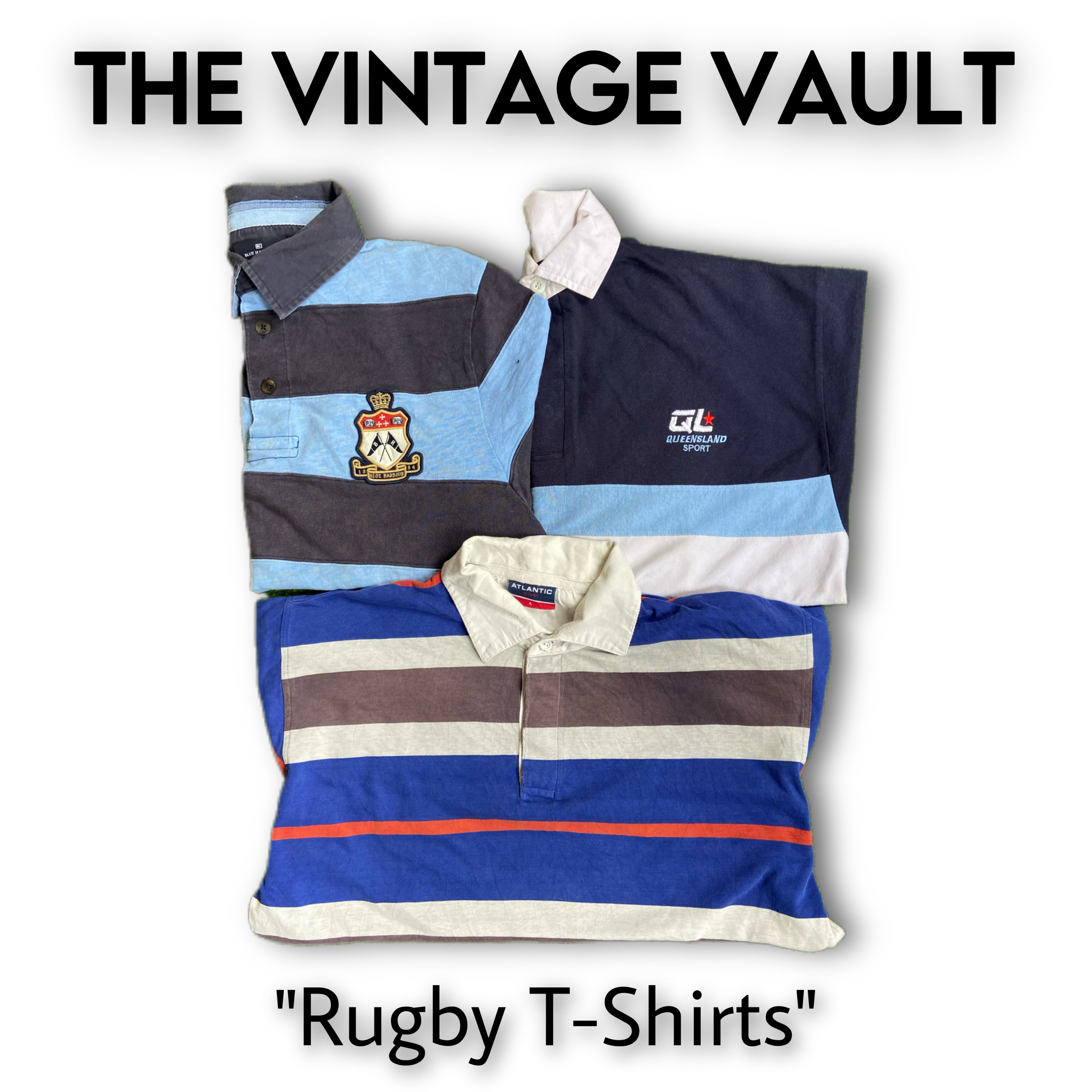 T-shirts de rugby sans marque - 20 pièces