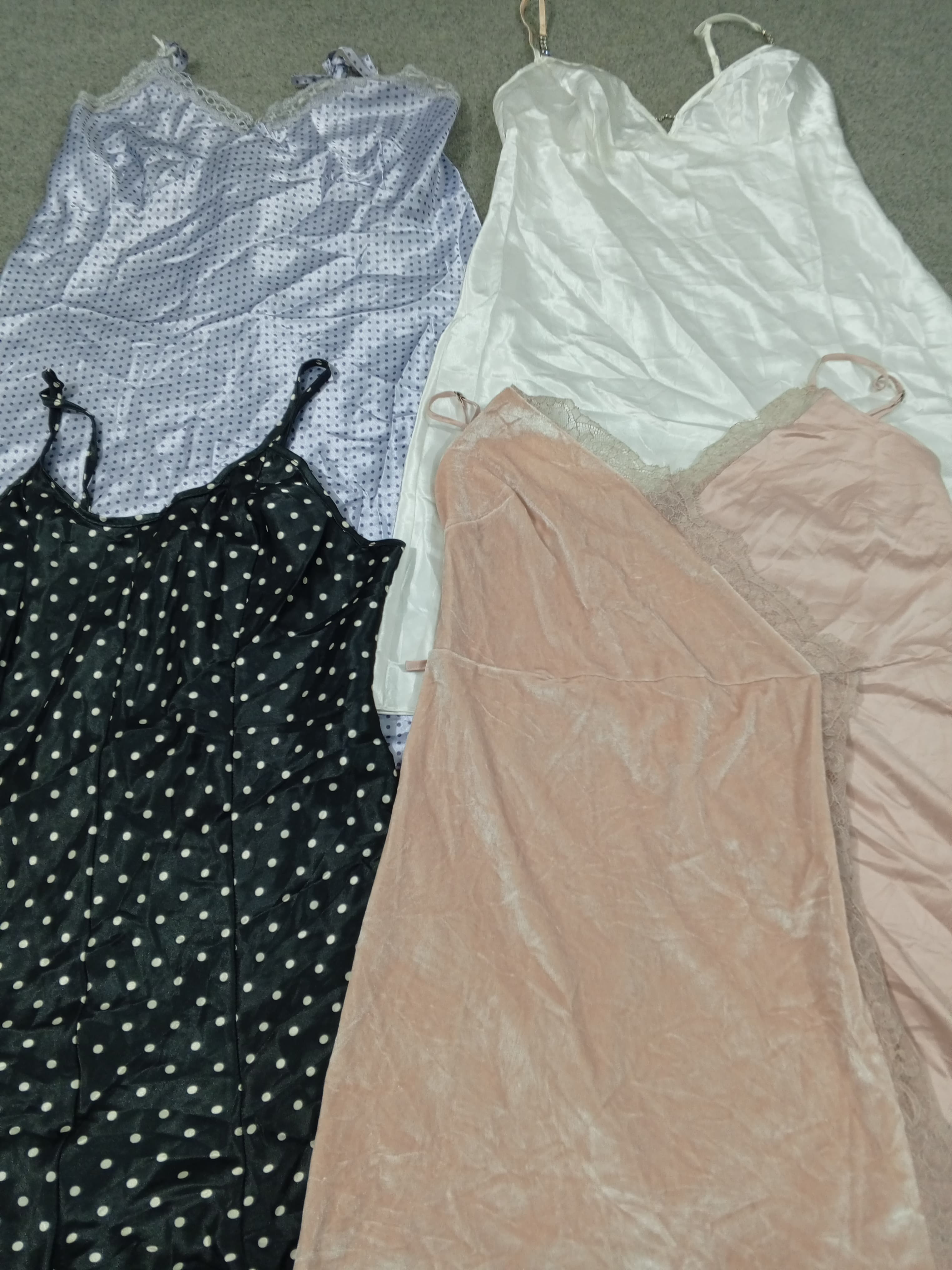 HD1023 Ladies Y2K Slip Dresses - 10 pcs