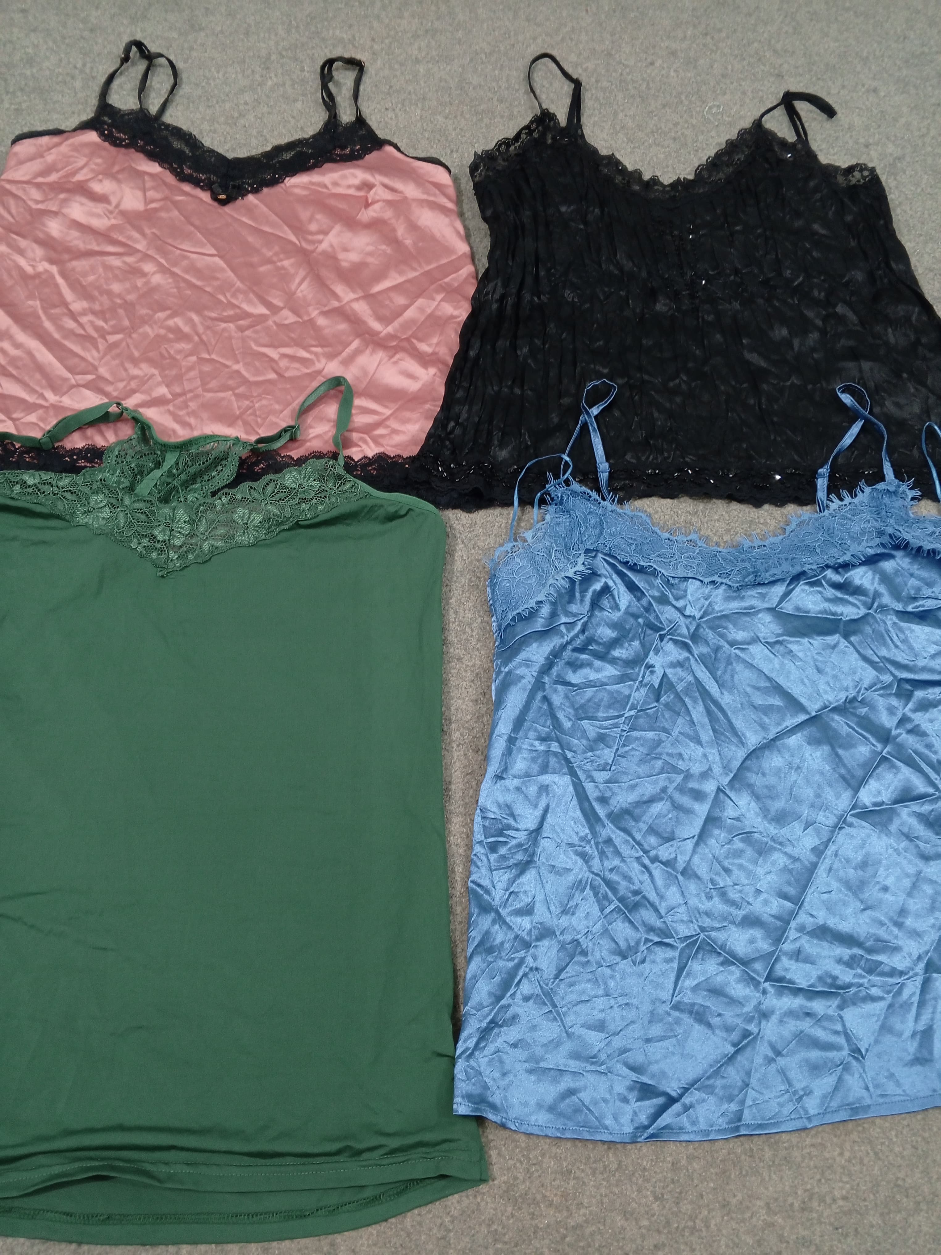 HD1013 Damen Y2K Slip Tops - 12 Stück